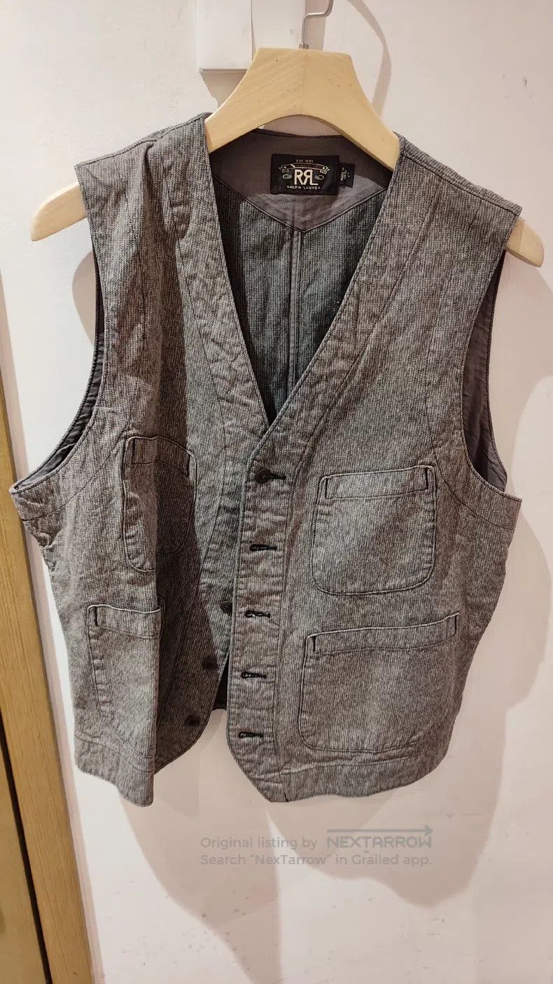 RRL Ralph Lauren RRL Ralph Lauren Classic pepper and salt vest Size US L / EU 52-54 / 3 - 1 Thumbnail
