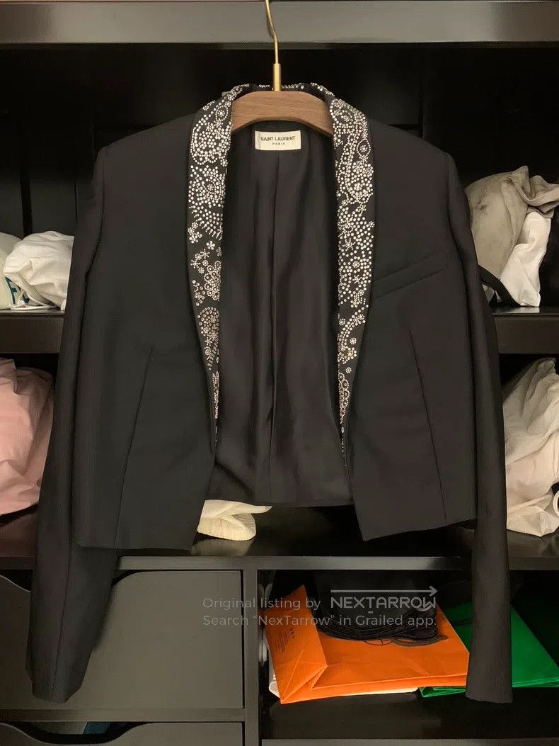 Saint Laurent Paris Saint Laurent Paris Jacket Size XS / US 0-2 / IT 36-38 - 1 Thumbnail