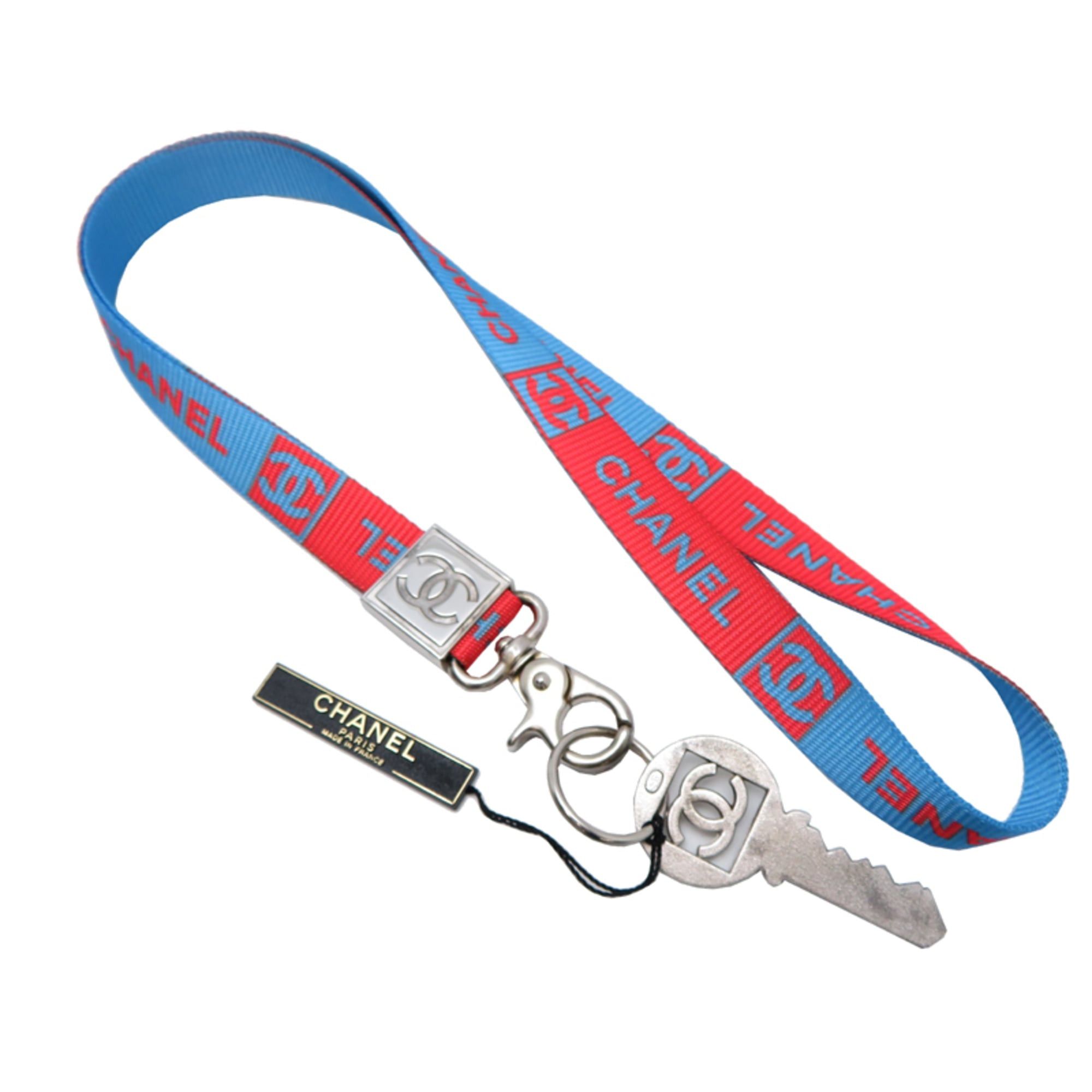 Chanel Chanel Coco Mark Strap, Women's/Men's, Nylon, Blue Size ONE SIZE - 1 Thumbnail