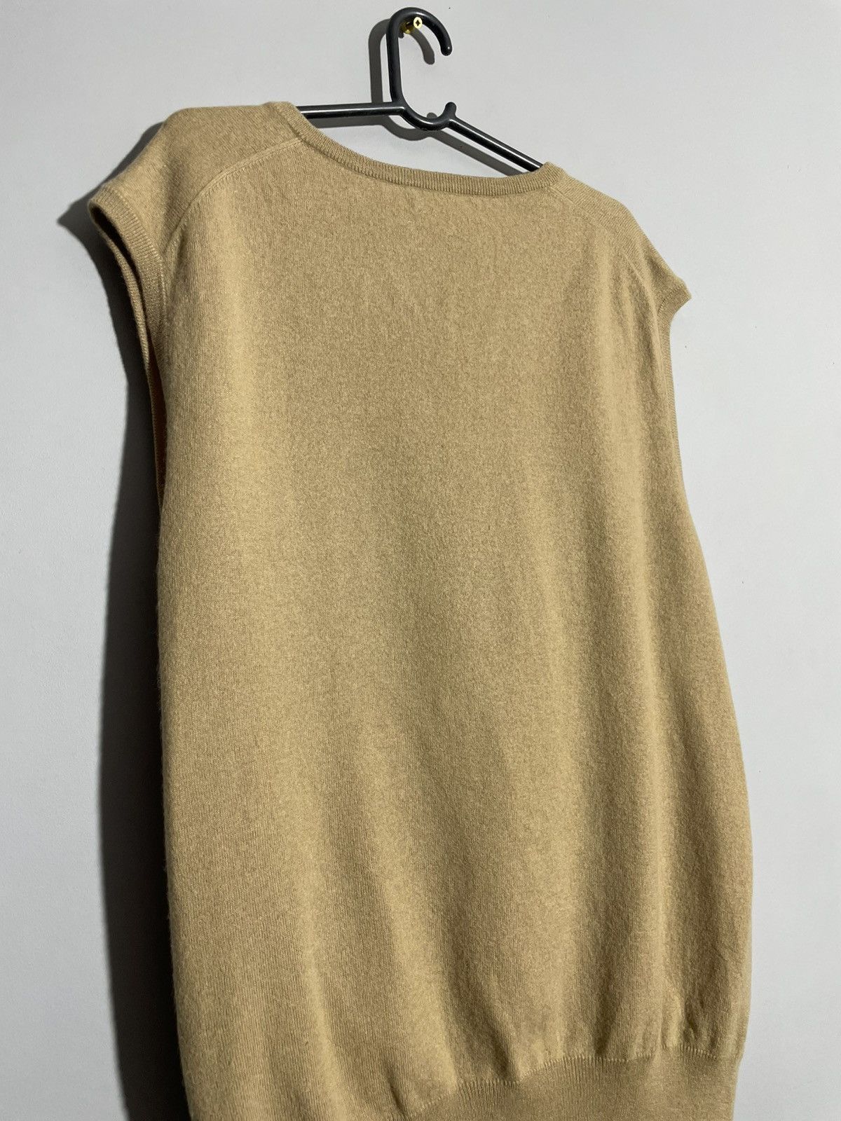 Polo Ralph Lauren × Vintage Vintage Polo Ralph Lauren Beige Old Money Style wool vest Size US XXL / EU 58 / 5 - 12 Thumbnail