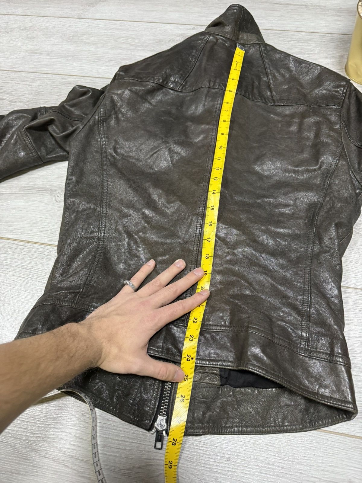 Allsaints Allsaints leather spitalfields vintage jacket biker Size US S / EU 44-46 / 1 - 11 Thumbnail