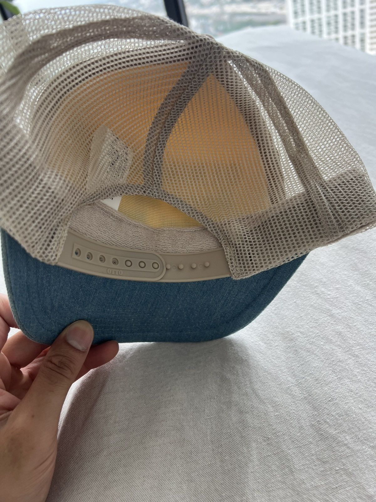 Kapital Kapital Denim Repair Trucker Hat Size ONE SIZE - 2 Thumbnail