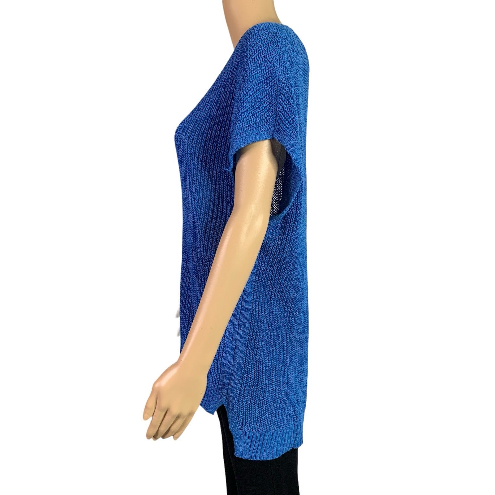 Tommy Bahama Tommy Bahama Women's Size Large Knit Sweater Top Linen Blend Size L / US 10 / IT 46 - 8 Thumbnail