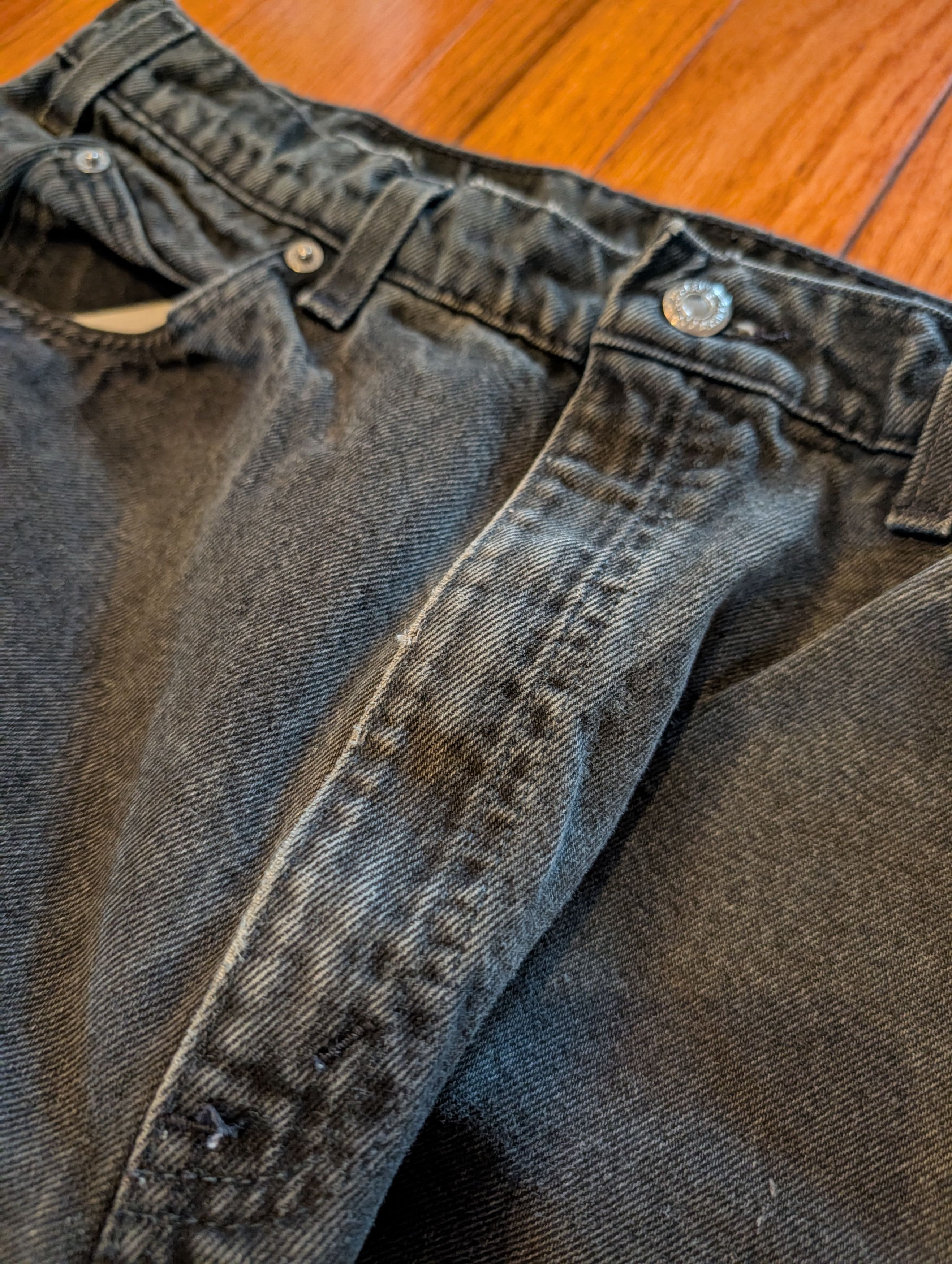 Levi's VTG Levi's 550 Orange Tab Relaxed Fit Denim Jeans 38x32 Size US 38 / EU 54 - 9 Thumbnail