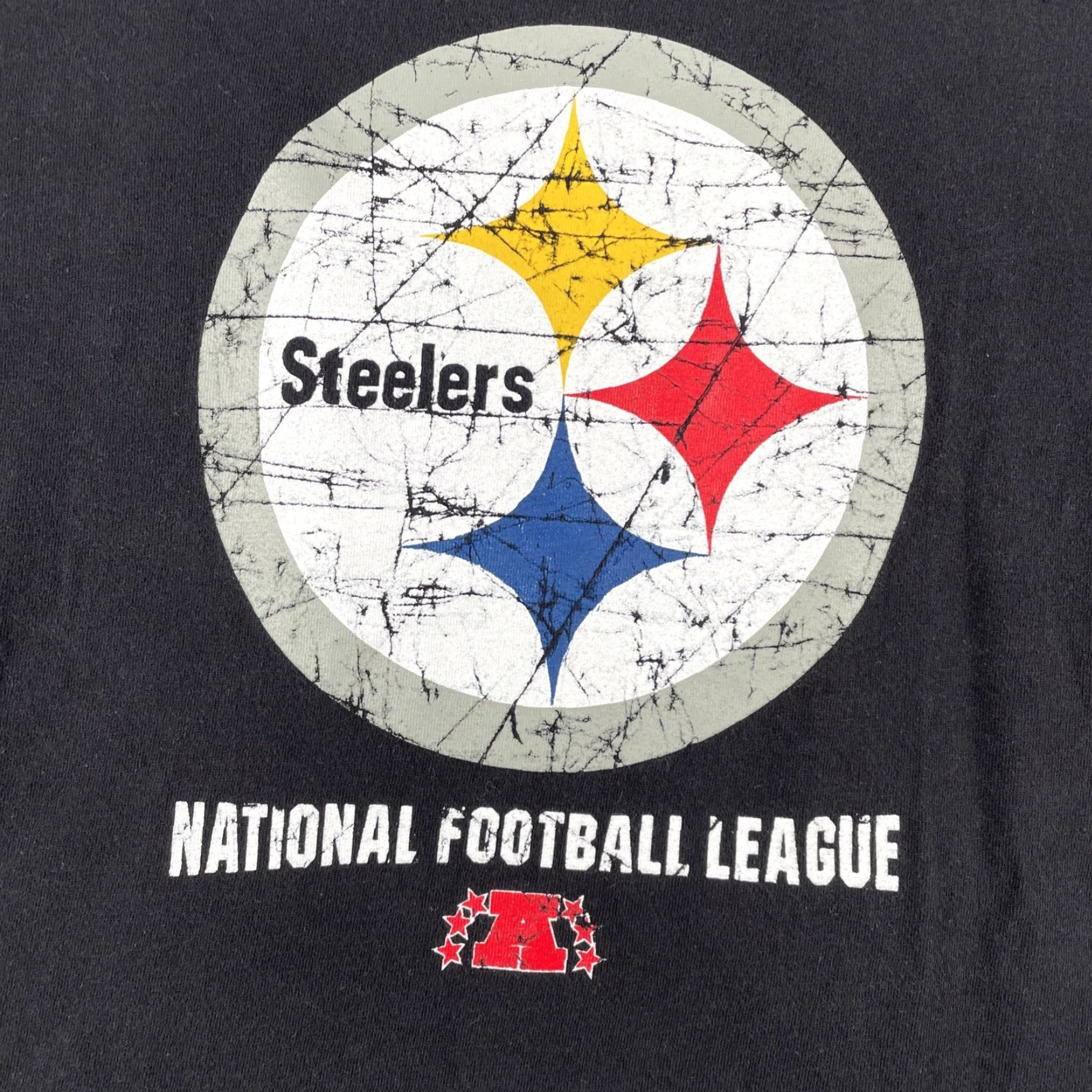 NFL NFL Team Apparel Pittsburgh Steelers NFL Football Black Long Sleeve Shirt 2XL Size US XXL / EU 58 / 5 - 2 Thumbnail