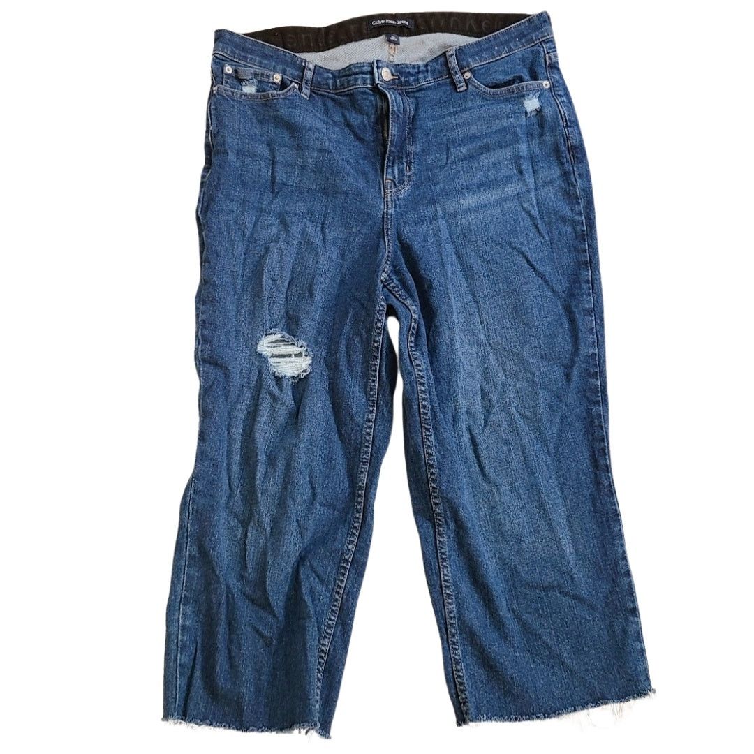 Calvin Klein Calvin Klein Jeans high rise straight leg jeans 16w Size 38" / US 16 / IT 52 - 11 Thumbnail