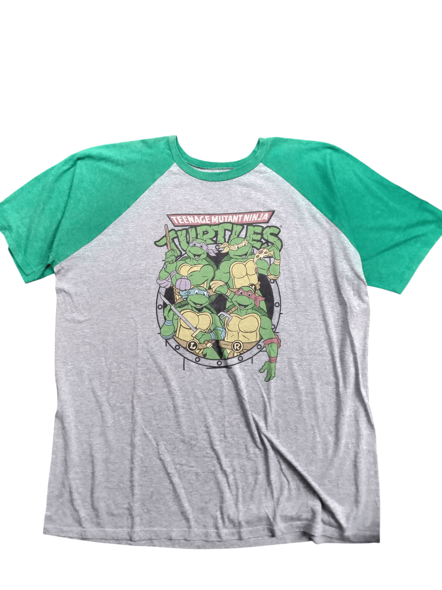 Nickelodeon Men's Teenage Mutant Ninja Turtle TMNT Gray Green Size US XL / EU 56 / 4 - 1 Thumbnail