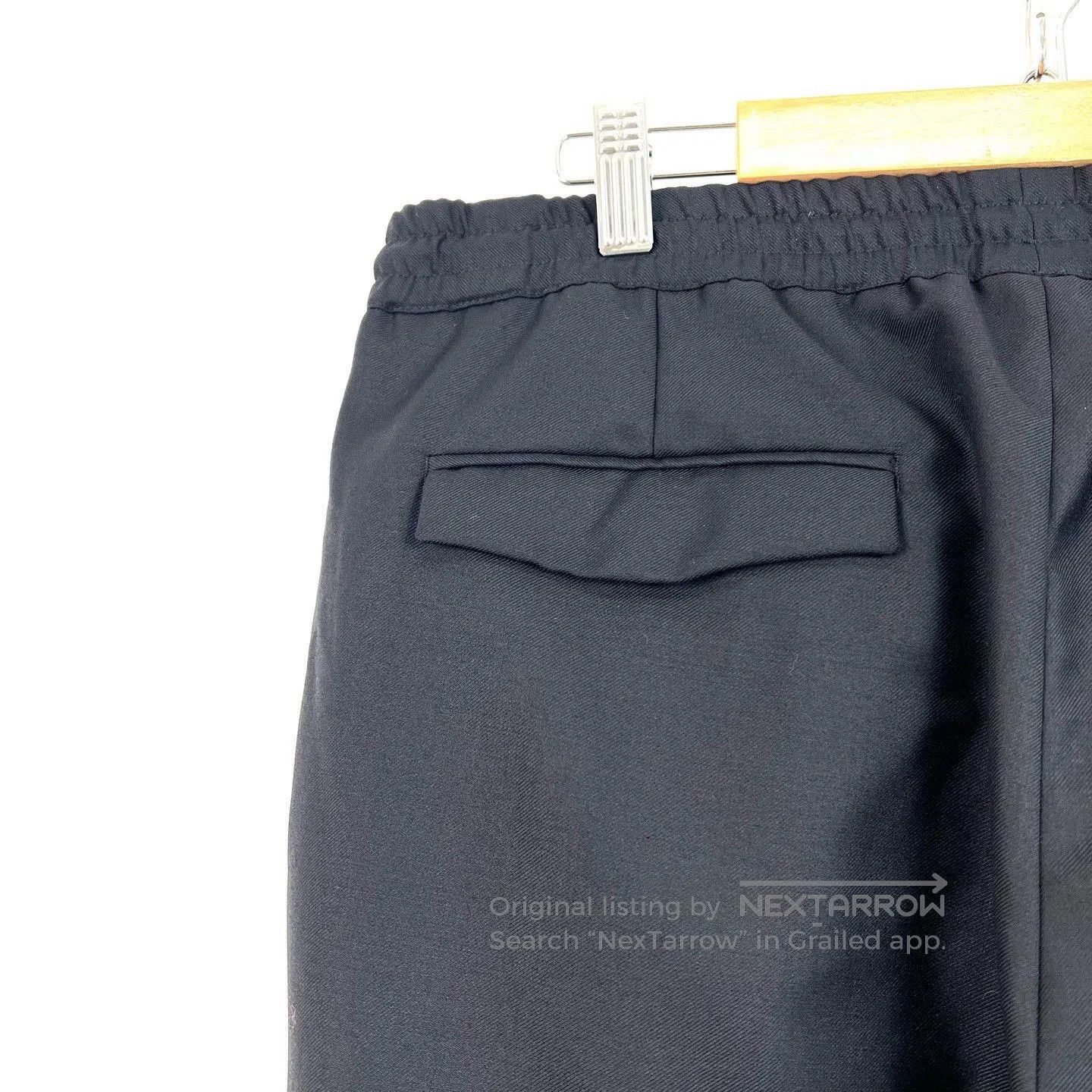 Dior Dior Black Drawstring Mid-Rise Knit Joggers. Size US 30 / EU 46 - 5 Thumbnail