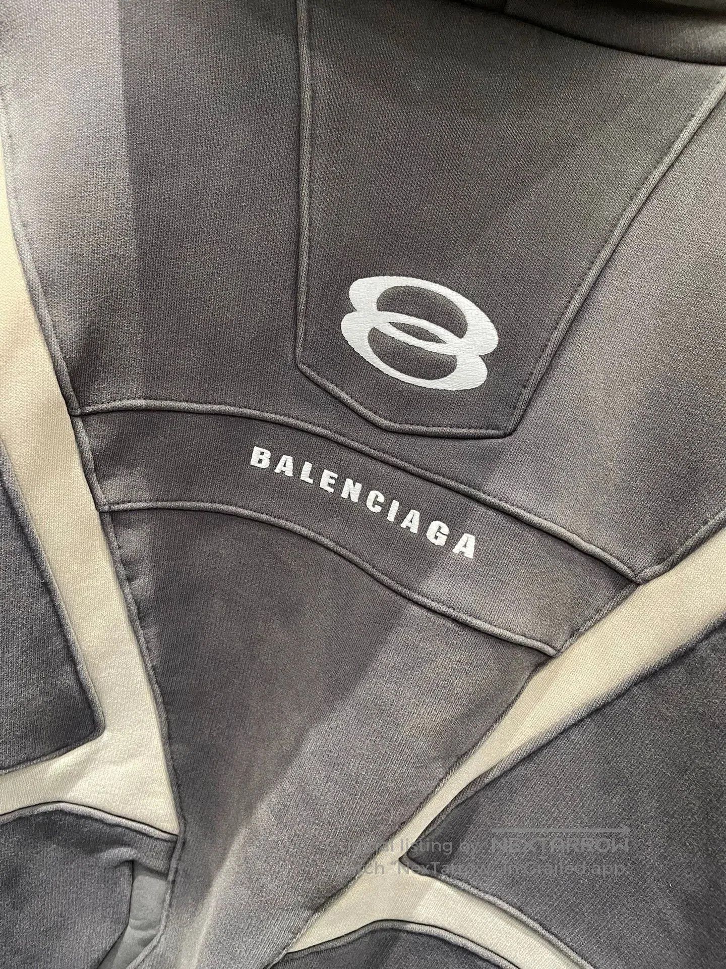 Balenciaga Balenciaga Unity Logo Hoodie Jacket . Size US L / EU 52-54 / 3 - 3 Thumbnail