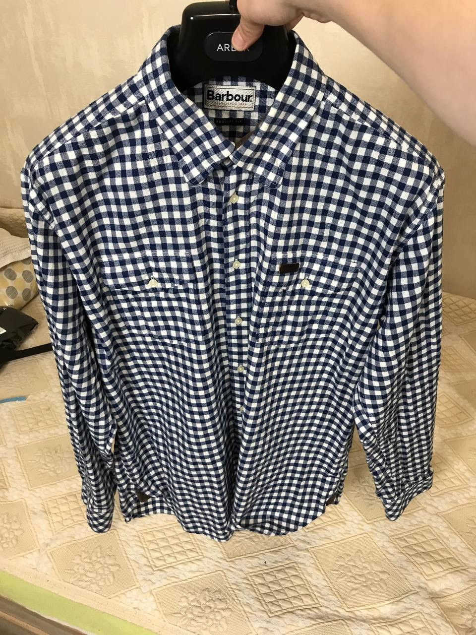 Barbour × Vintage 🔥 Barbour Long Sleeve Button Shirt Regular Fit Novacheck Size US XL / EU 56 / 4 - 6 Thumbnail
