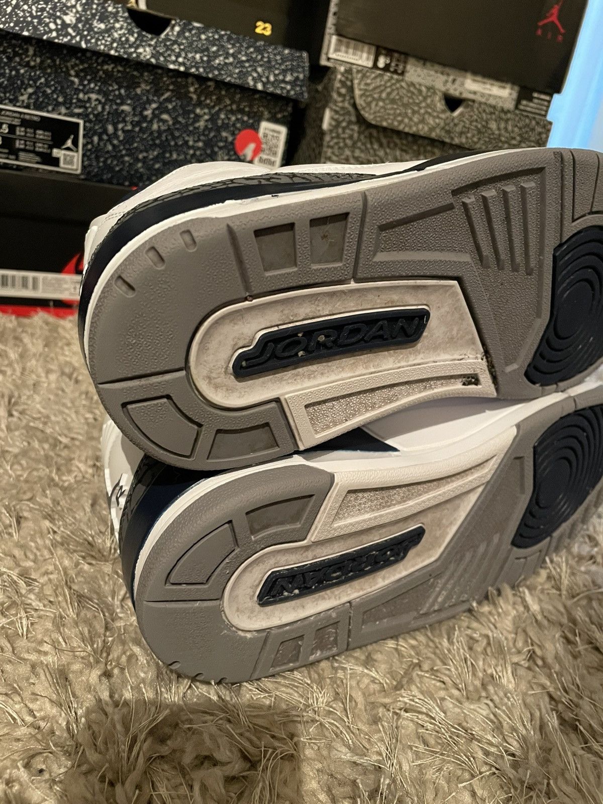 Jordan Brand Jordan 3 Navy Size US 9 / EU 42 - 8 Thumbnail