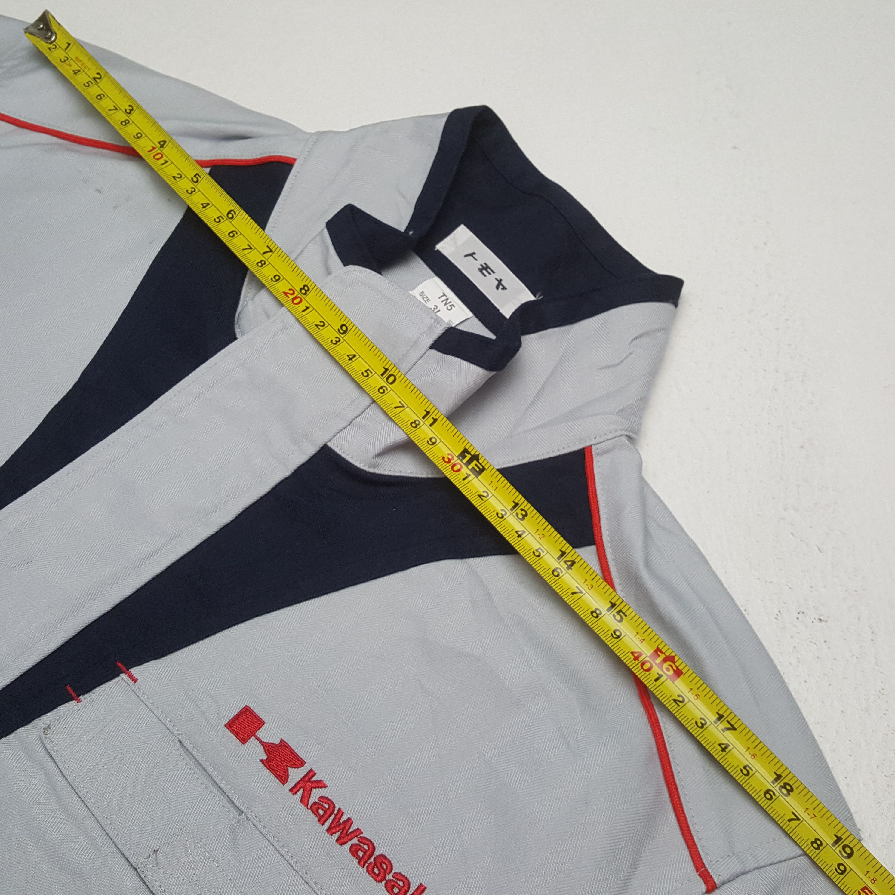 Japanese Brand Vintage Kawasaki Japanese Motorcycle Jacket C322N19 Size US L / EU 52-54 / 3 - 7 Thumbnail