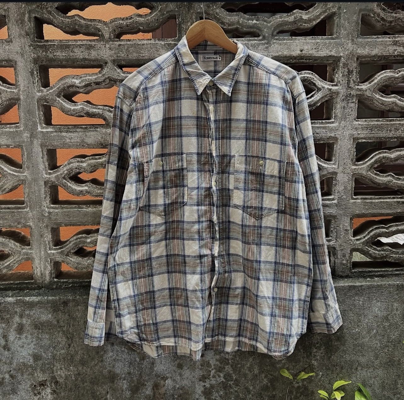 Vintage Boneville By C.P. Company Plaid SHirt