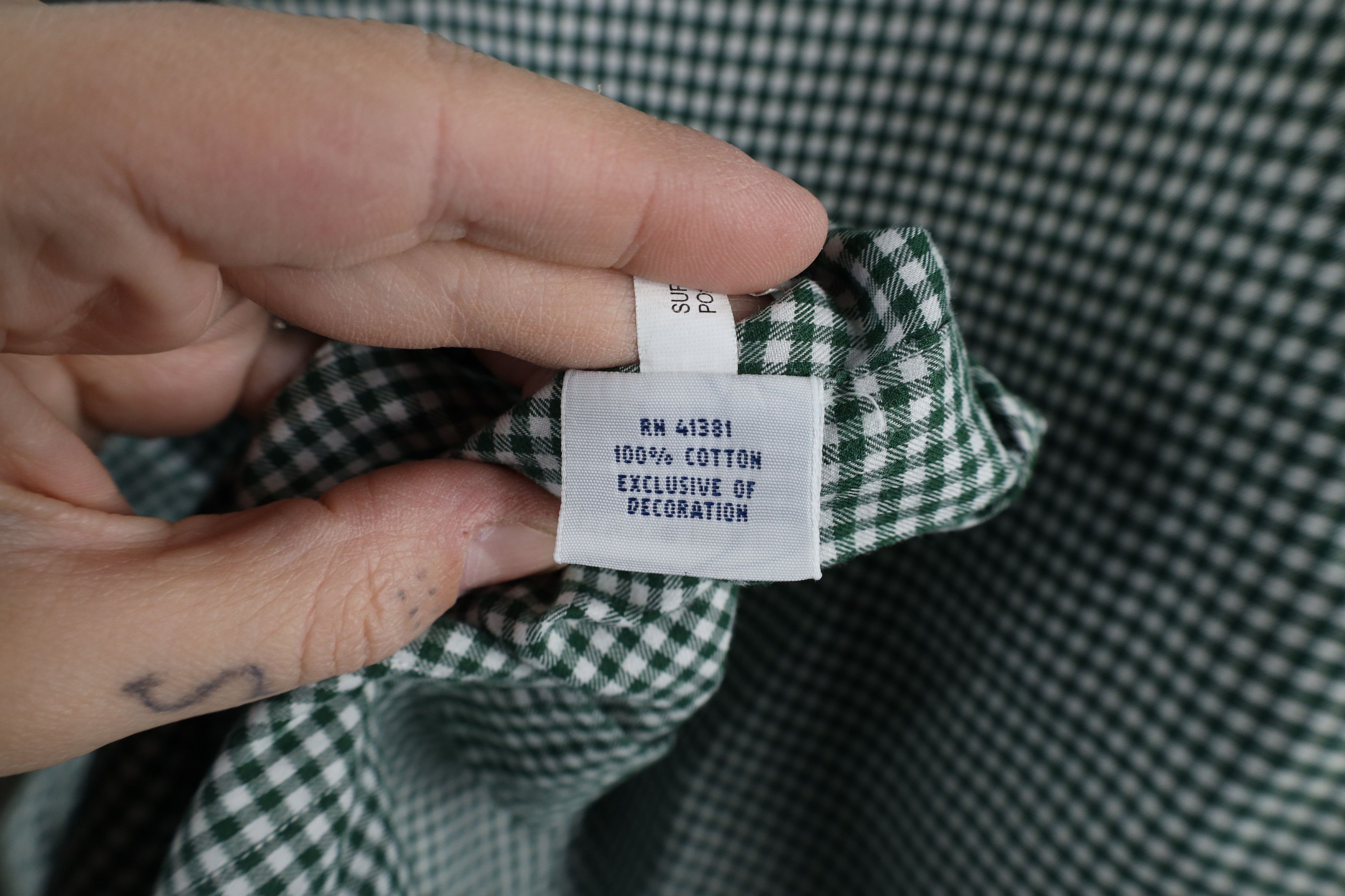 Ralph Lauren × Vintage Vintage Ralph Lauren Flannel Collared Button Down Shirt Size US XL / EU 56 / 4 - 7 Thumbnail
