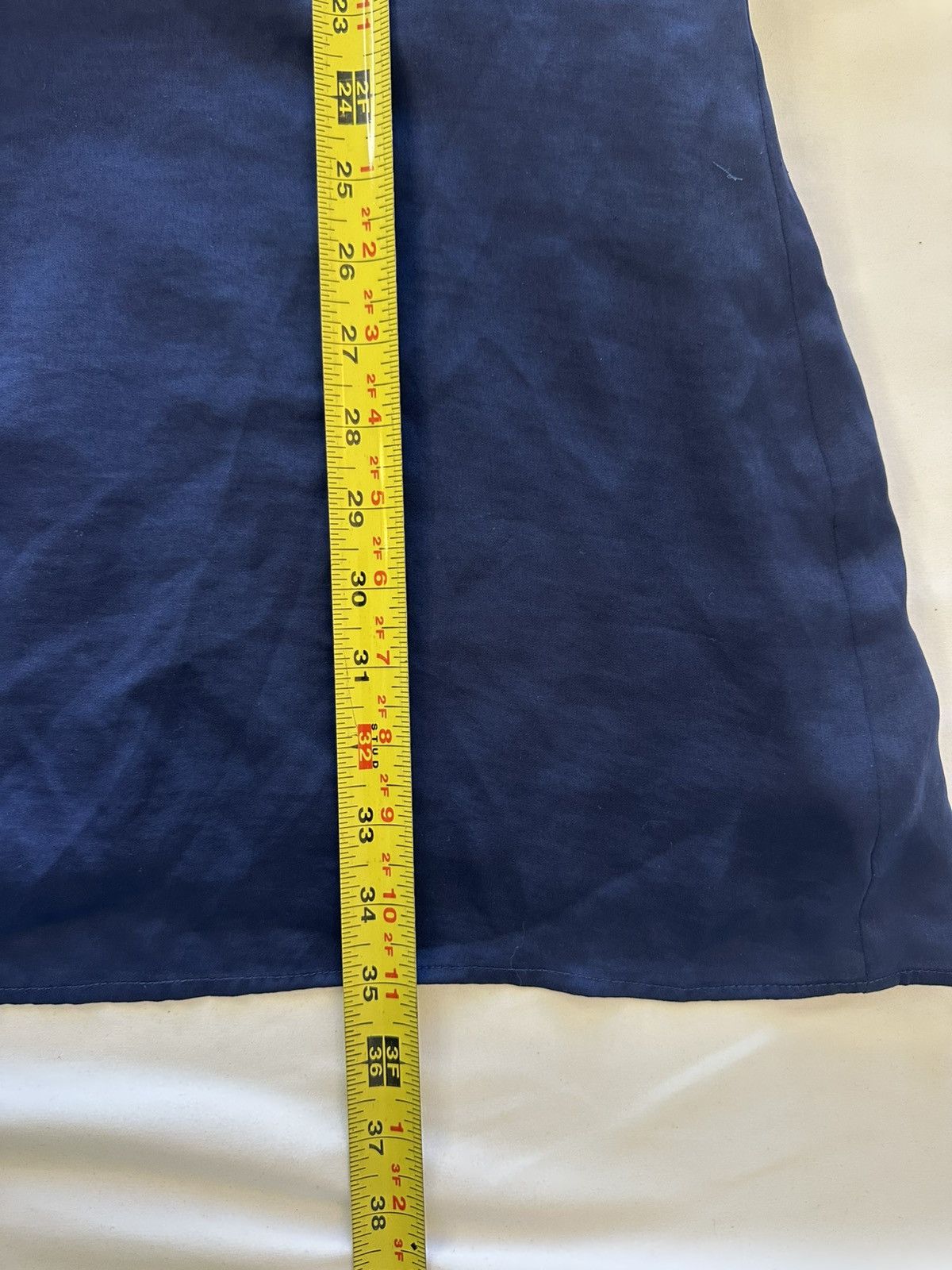 Other Venus, Womens Navy Blue Dress, bell sleeves criss cross tie Size XL / US 12-14 / IT 48-50 - 5 Thumbnail