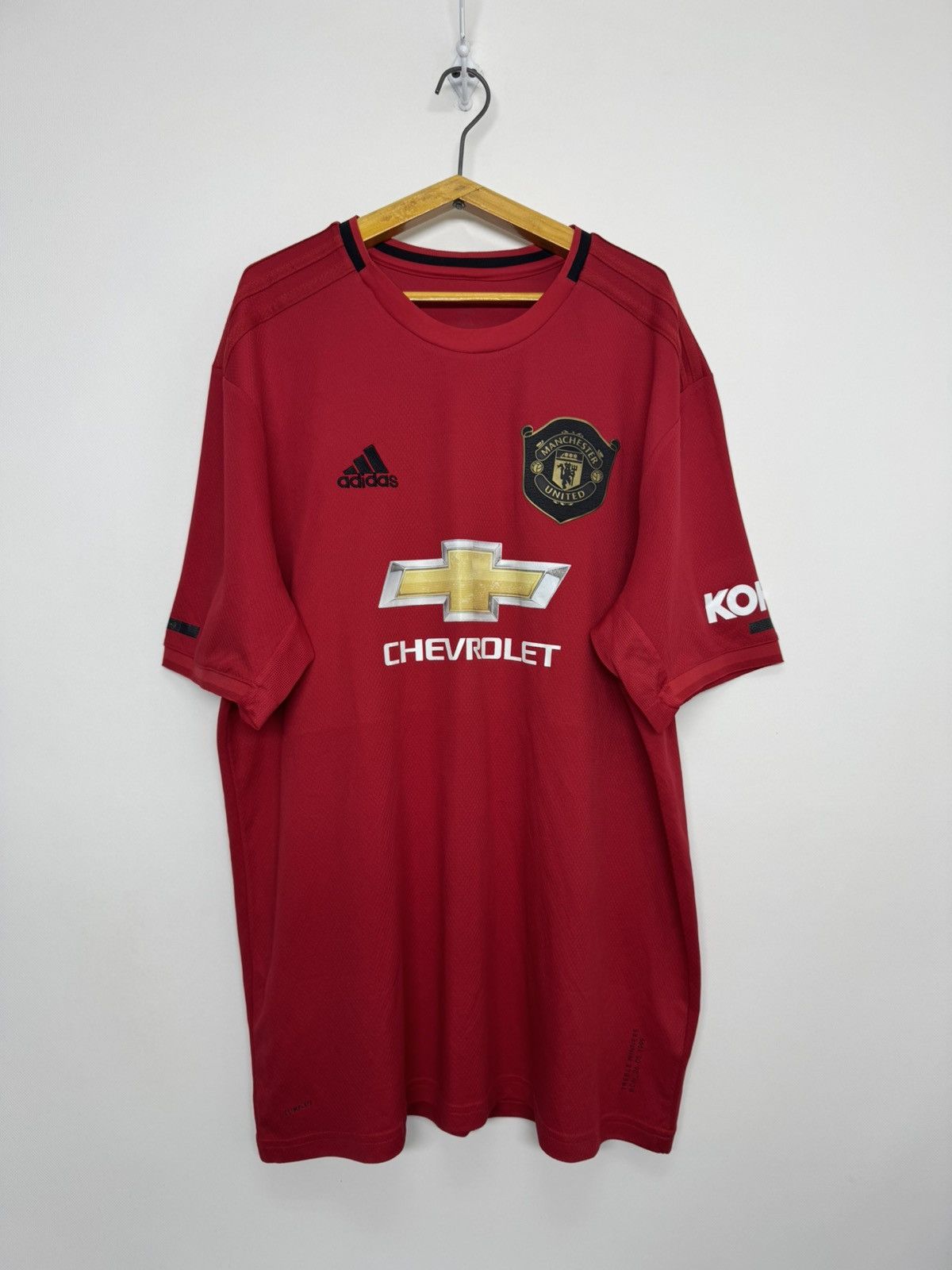 Adidas 2020-2021 Adidas Manchester United Chevrolet Jersey Red Home Size US XXL / EU 58 / 5 - 6 Thumbnail