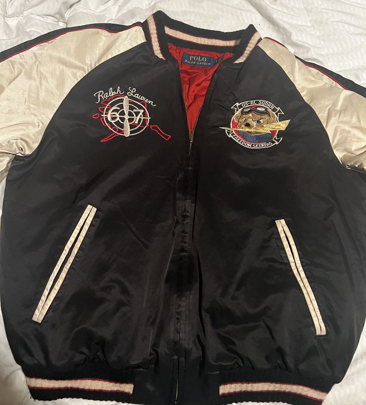 ポロラルフローレン POLO BEAR Souvenir JK ALASKA ポロラルフローレン POLO BEAR Souvenir JK ALASKA POLO BEAR Ralph