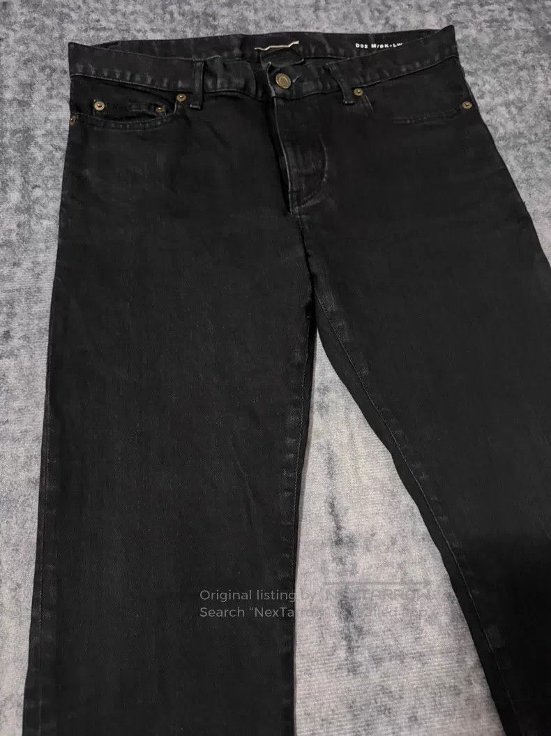 Saint Laurent Paris Saint Laurent Paris Stretch Tight Basic Denim Jeans Size US 32 / EU 48 - 3 Thumbnail