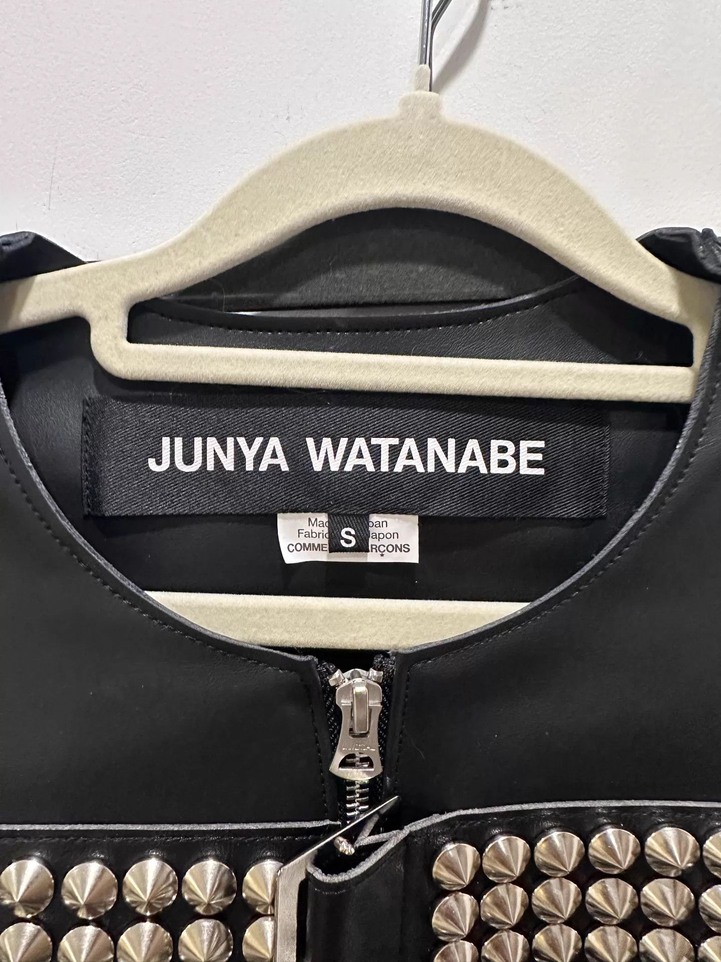Junya Watanabe Junya Watanabe x CdG Rivet Belt Black Vest S Lil Tecca Size US S / EU 44-46 / 1 - 2 Thumbnail
