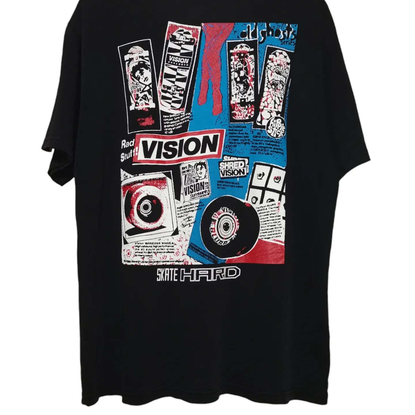 Shorty's Skateboards × Vintage × Vision Streetwear Vision skateboards mark Gonzales shirt rare Size US L / EU 52-54 / 3 - 3 Thumbnail