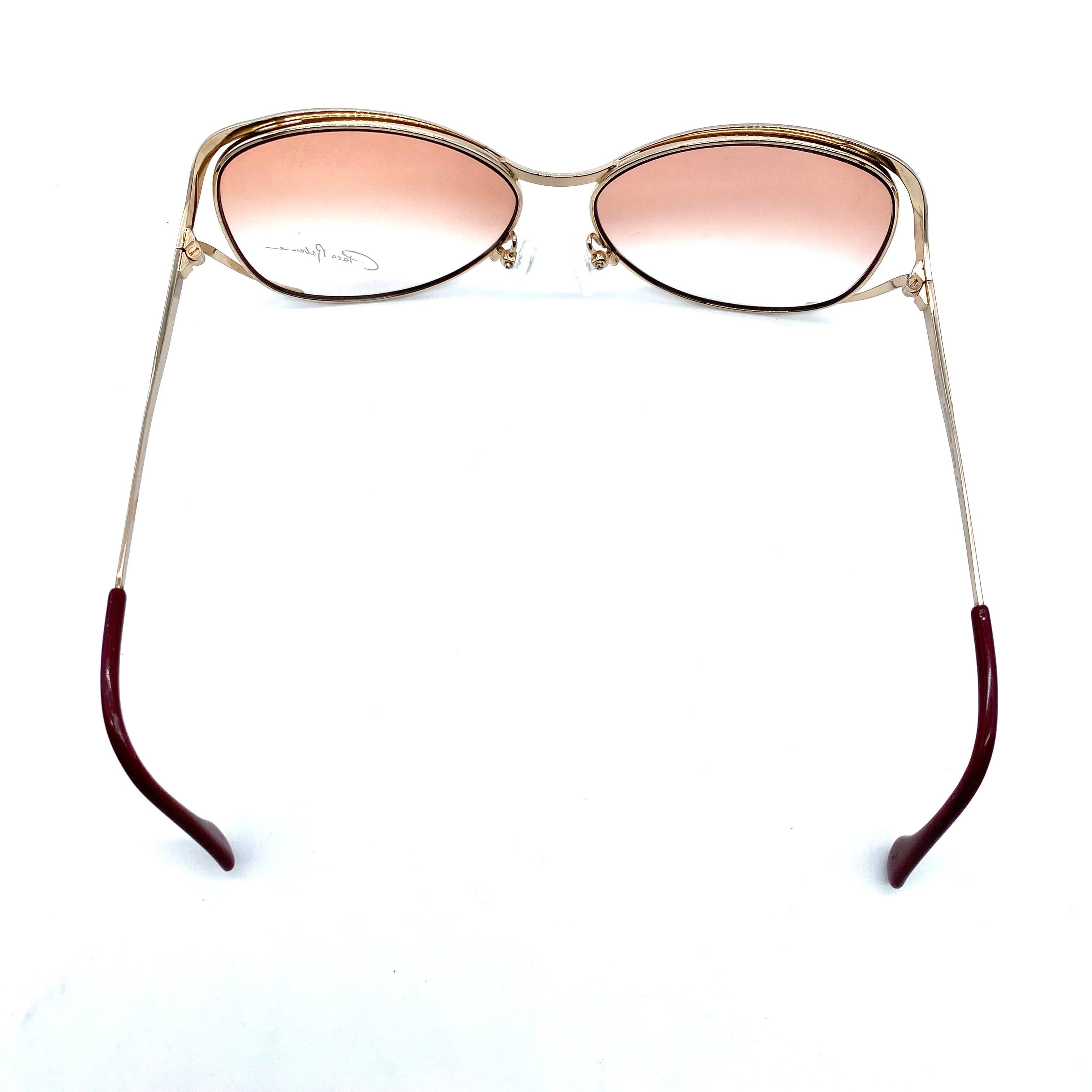 Paco Rabanne Vintage Paco Rabanne Eye wear Sunglasses Red Size ONE SIZE - 4 Thumbnail