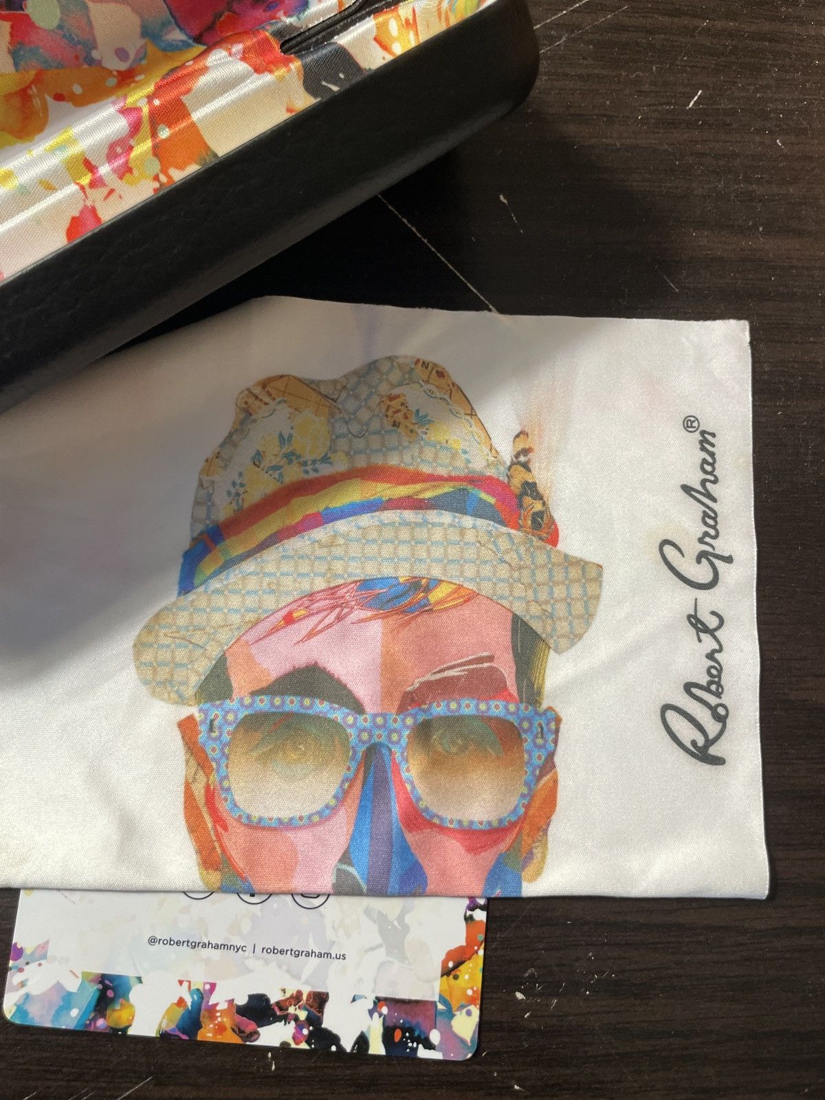 Robert Graham Enrico SLV 54-17 145 Sunglasses nwb Size ONE SIZE - 12 Thumbnail