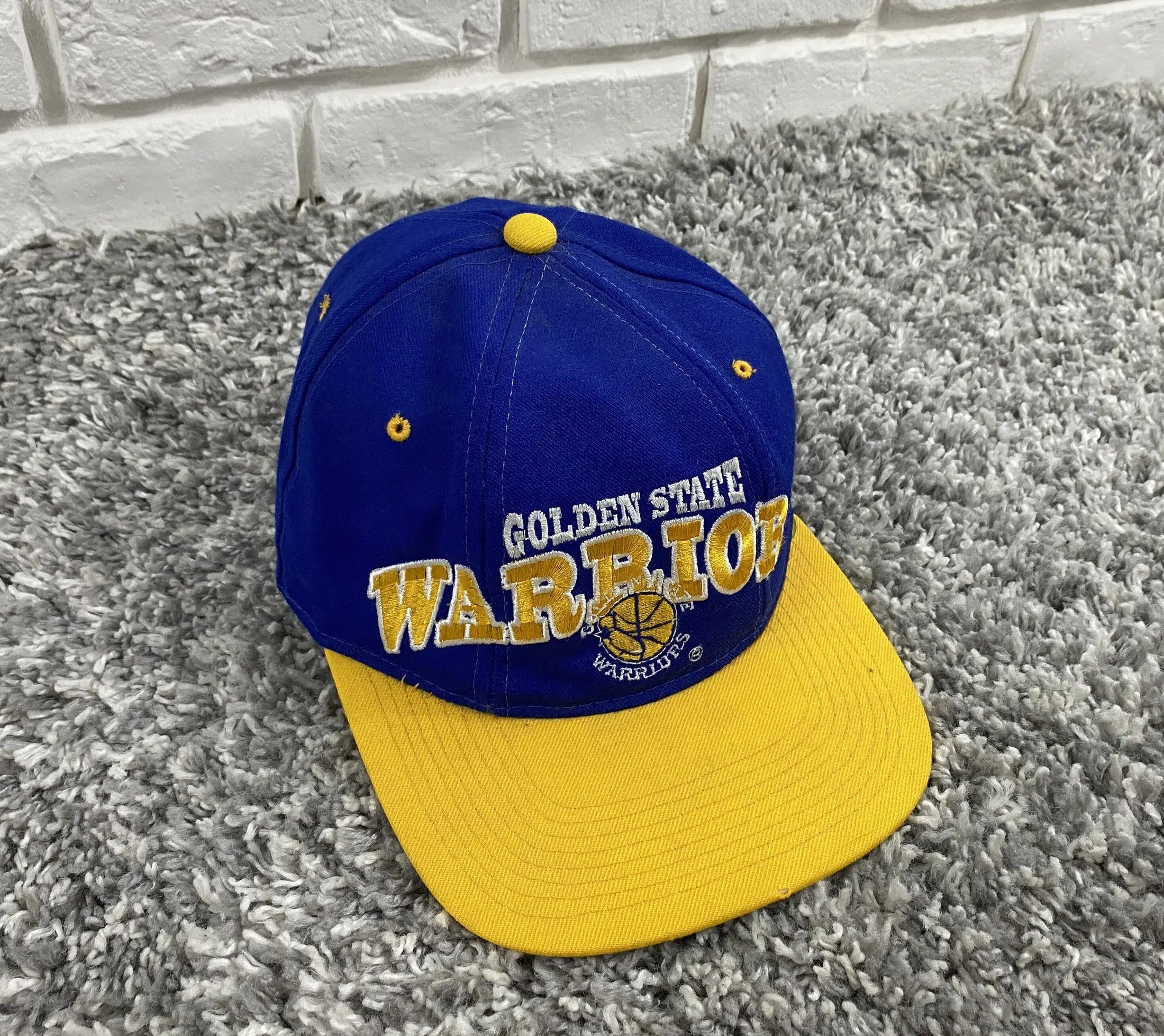 NBA 90s Golden State Warriors NBA Starter Big Logo Hat Cap Size ONE SIZE - 2 Thumbnail