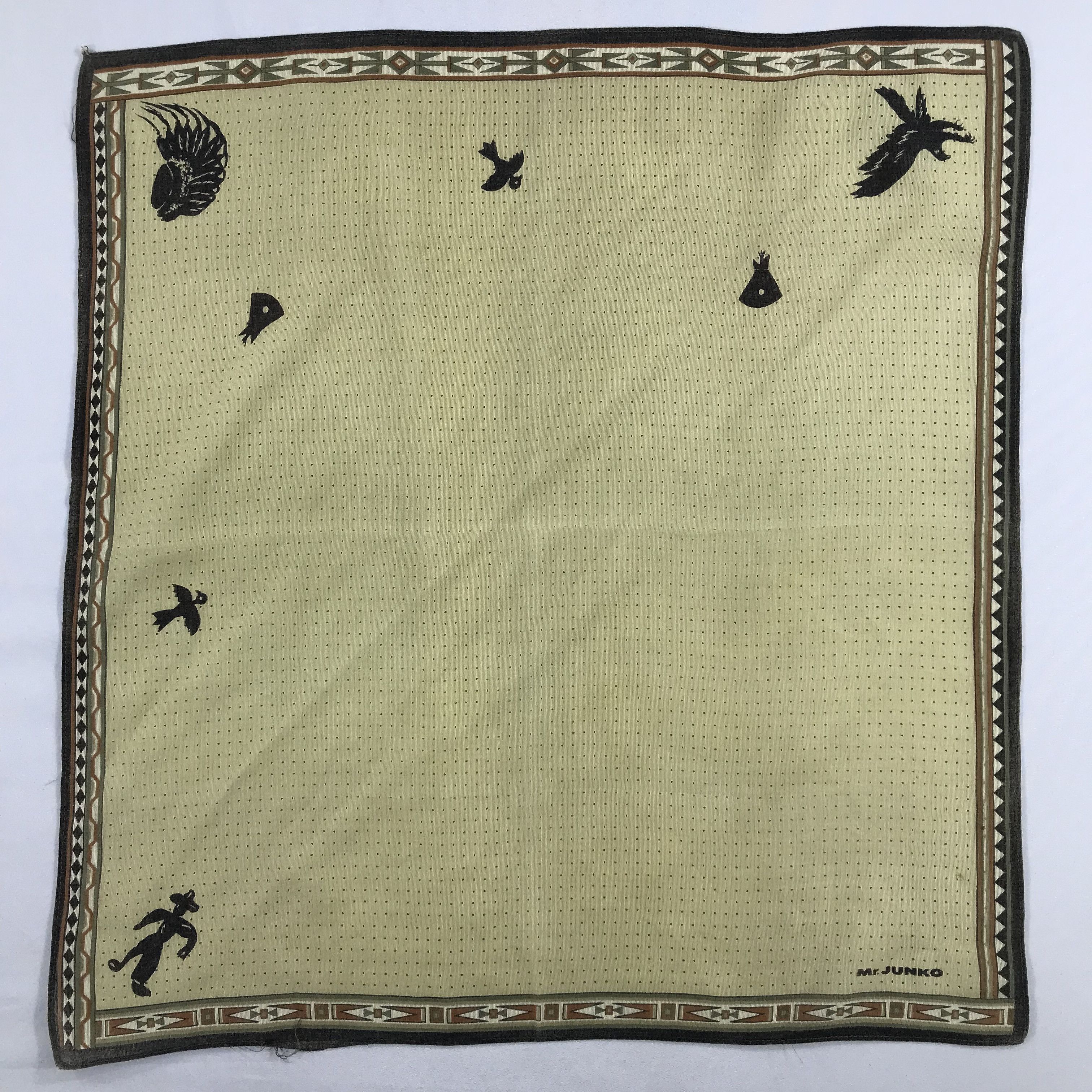 Mr. Junko Mr. Junko Bandana / Handkerchief / Neckerchief - S2142 Size ONE SIZE - 1 Thumbnail