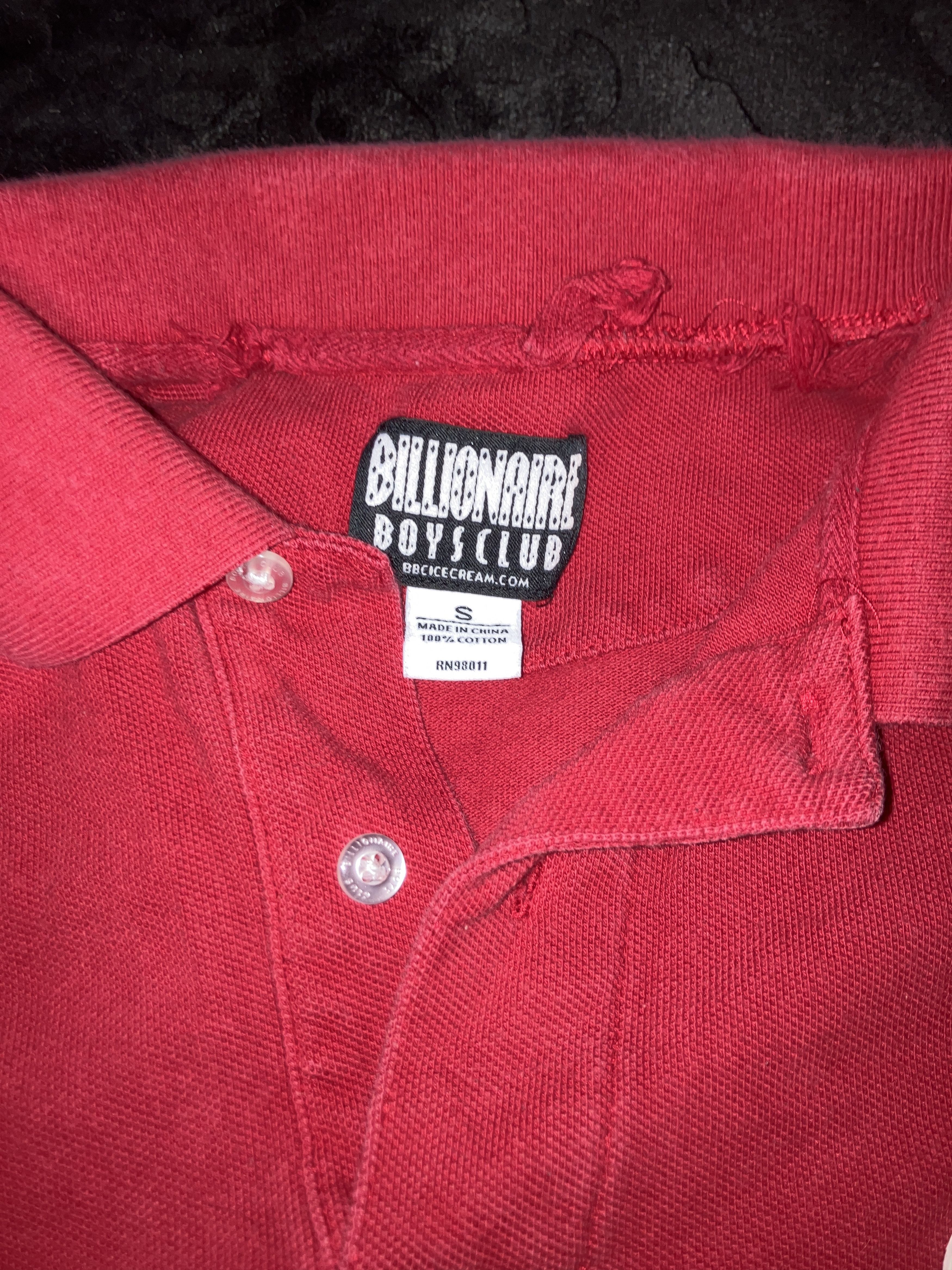Billionaire Boys Club BILLIONAIRE BOYS CLUB- red shirt with lettering on sleeves Size US S / EU 44-46 / 1 - 3 Thumbnail