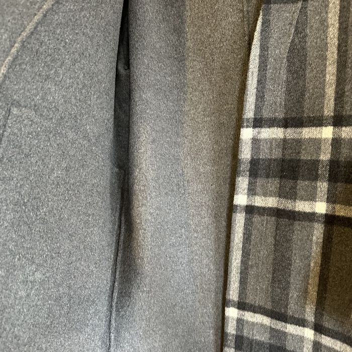 Kith large check reversible becker hot sale wool coat