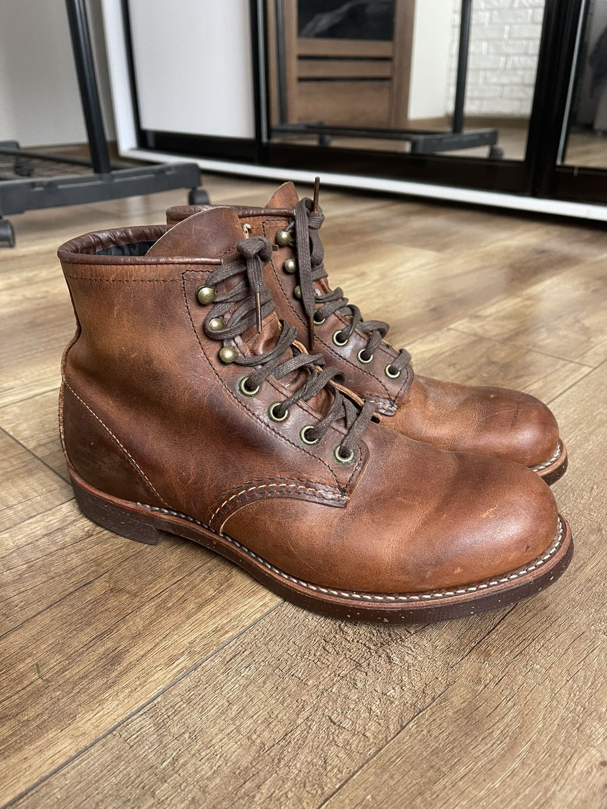 Red Wing Red Wing 2959 Blacksmith Vintage Leather Shoes Boots USA Size US 7.5 / EU 40-41 - 4 Thumbnail