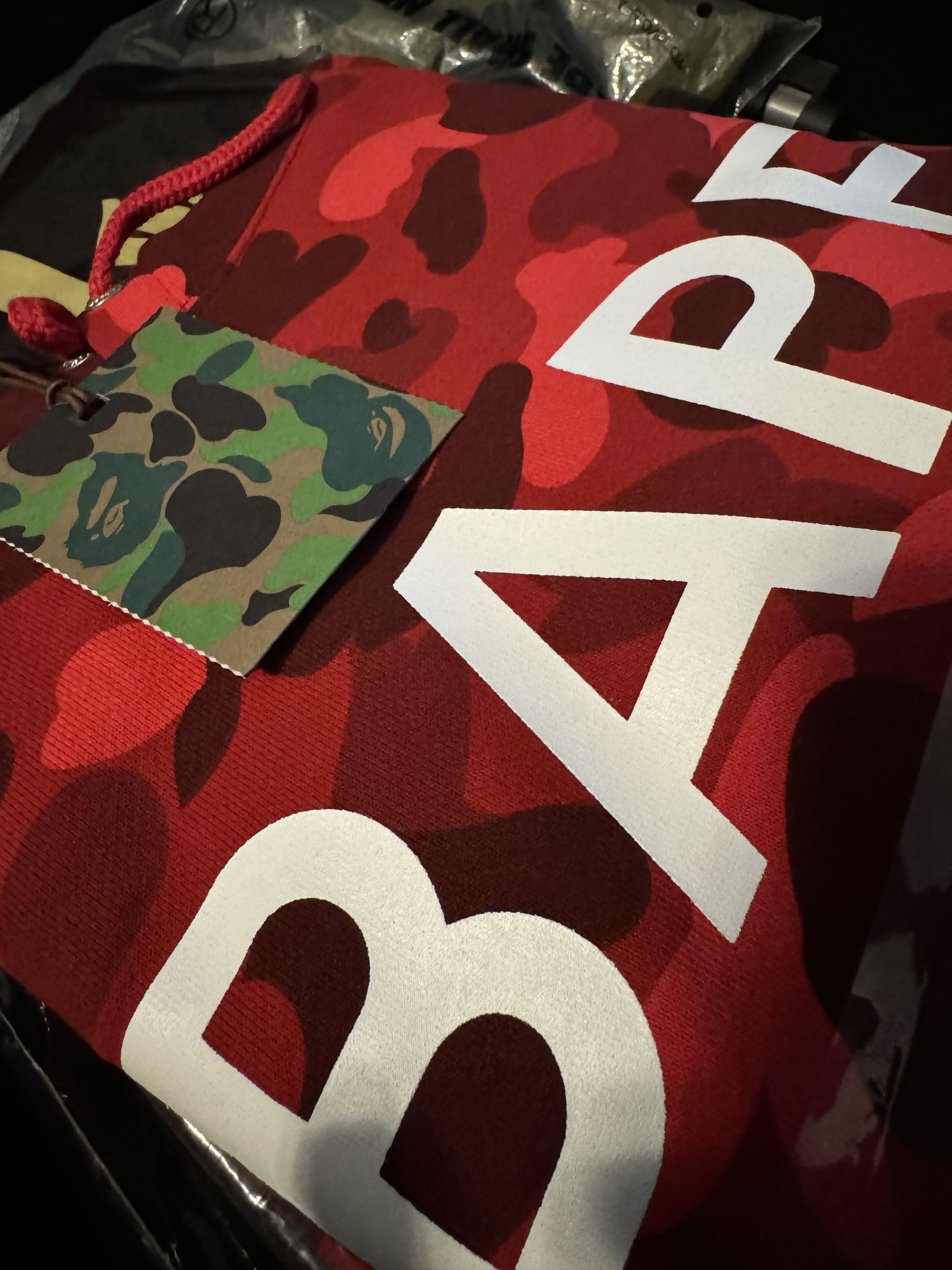 Bape Color Camo Bape Pullover Hoodie Size US XL / EU 56 / 4 - 1 Thumbnail