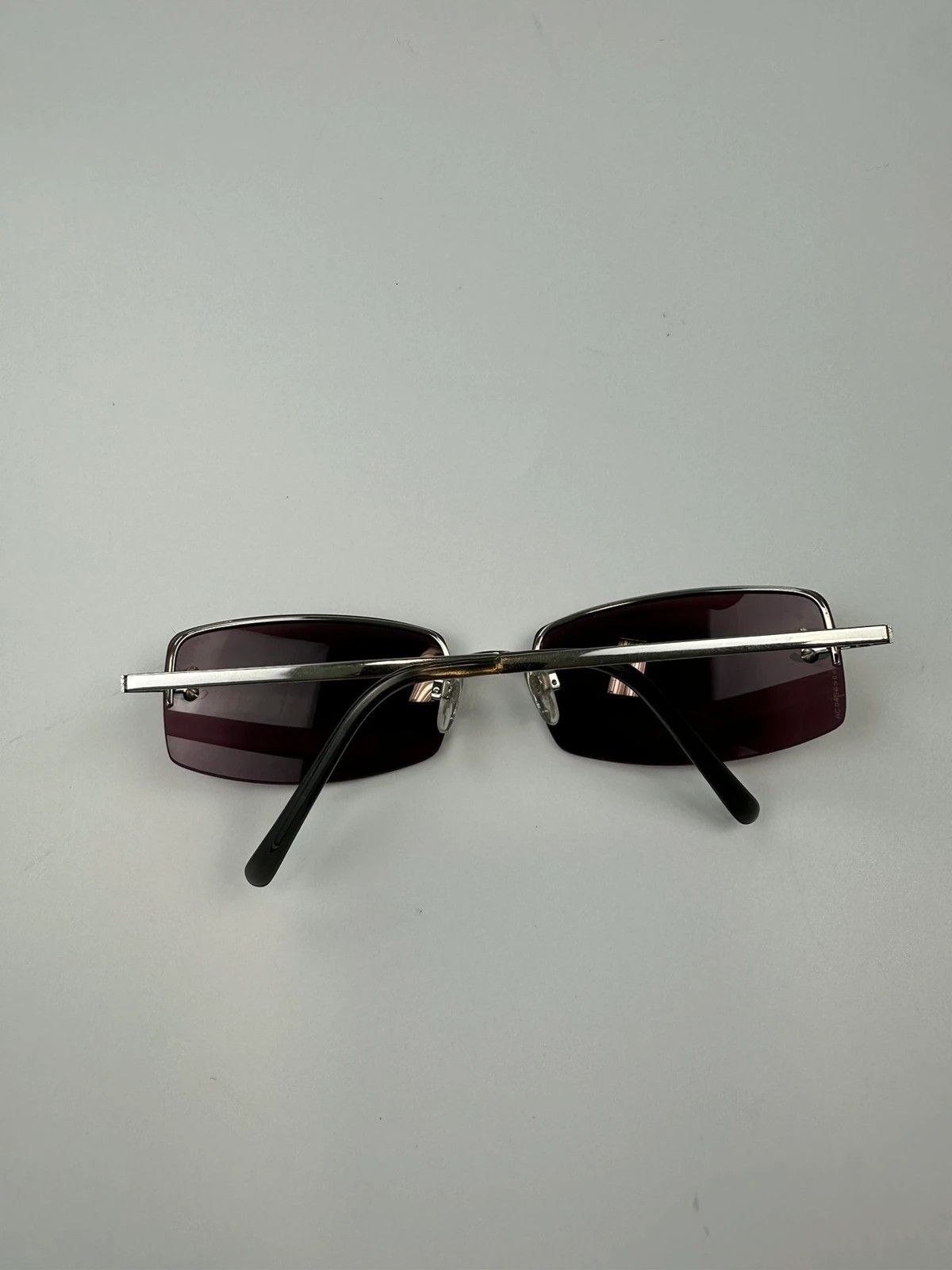 Chanel Chanel Purple Sunglasses Frame Rimless Strass Size ONE SIZE - 9 Thumbnail