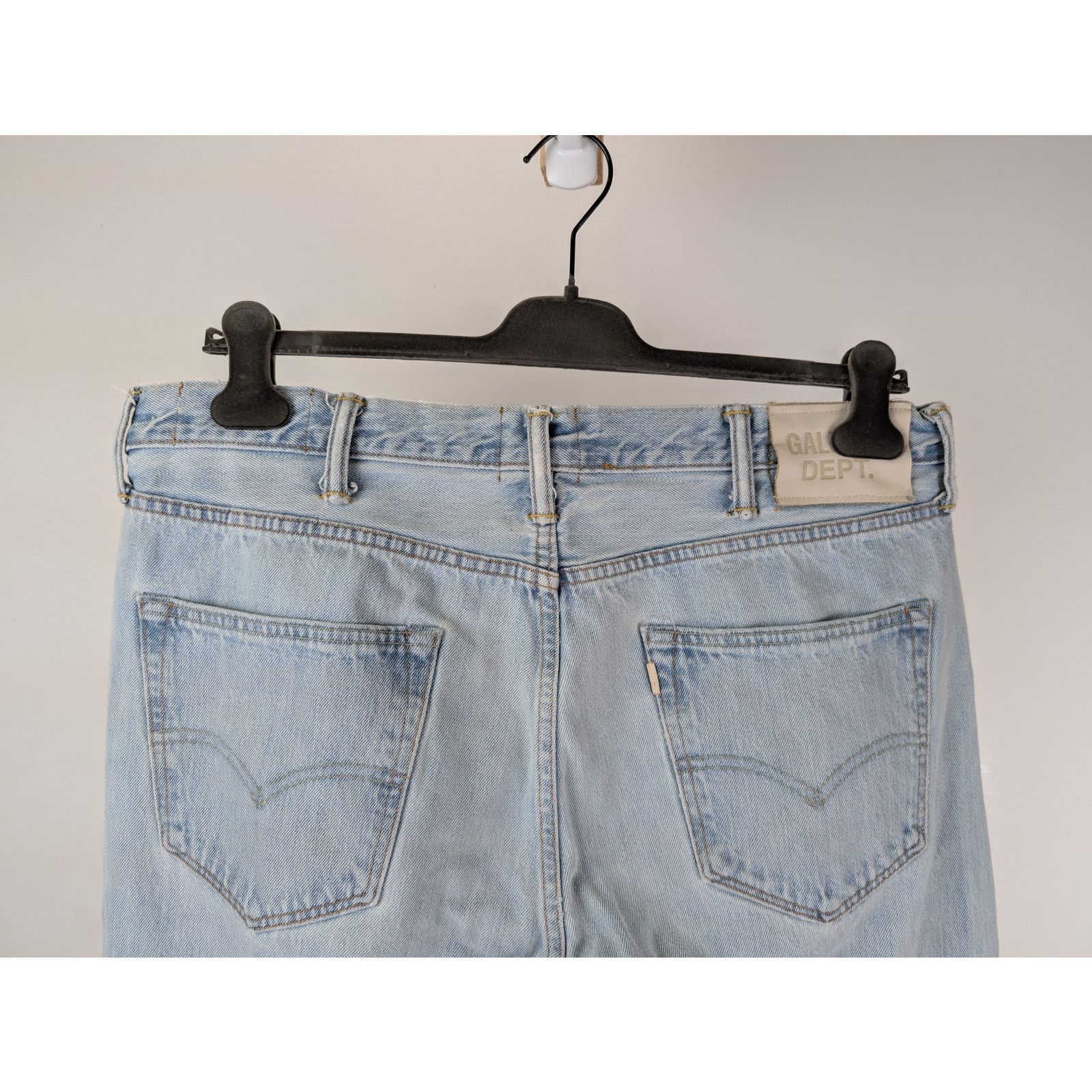 Gallery Dept. o1rshd1 Denim Jean Pants in Light Blue Size US 36 / EU 52 - 13 Thumbnail