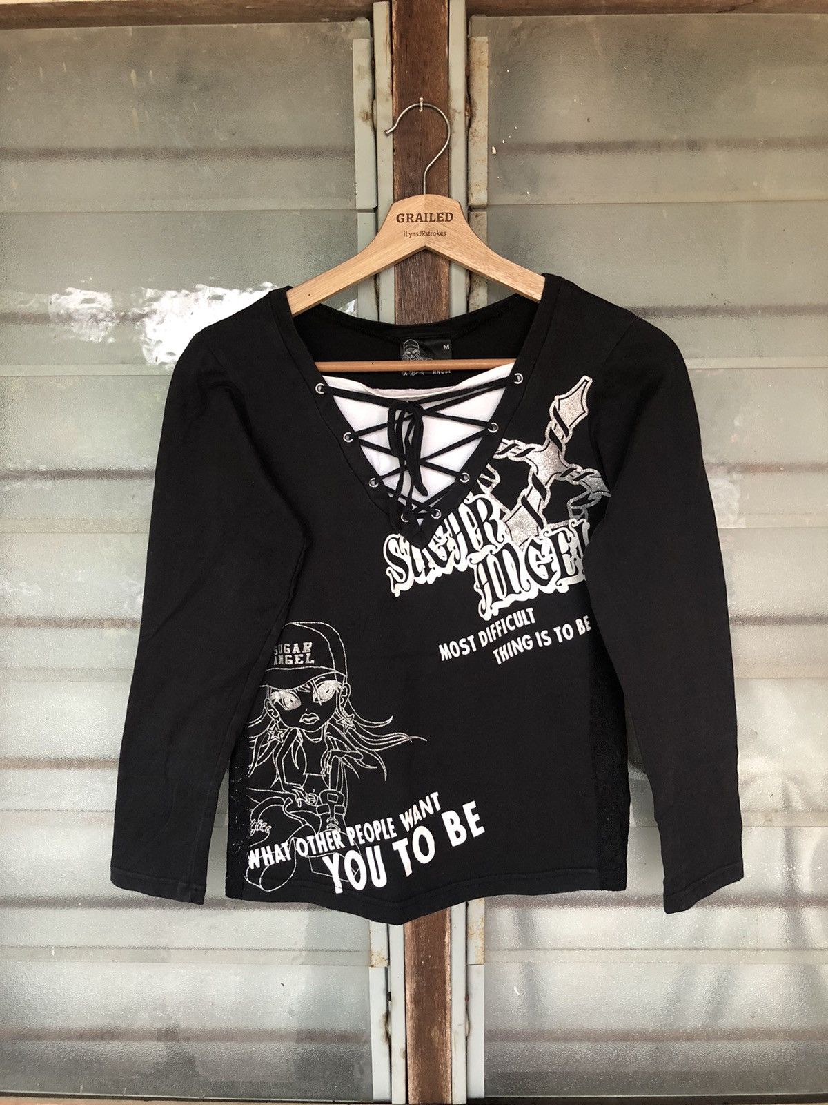 Japanese Brand Vintage Sugar Angel Japanese Shirt Tee Size US M / EU 48-50 / 2 - 2 Thumbnail