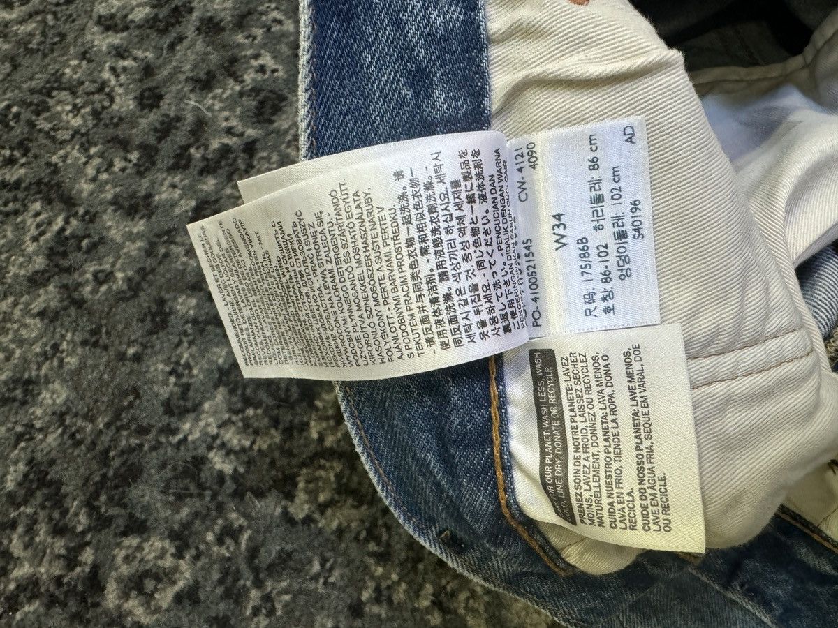 DENIM TEARS Levi's 501 Cotton Rhinestone Wreath Jeans Size 34 Size US 34 / EU 50 - 7 Thumbnail