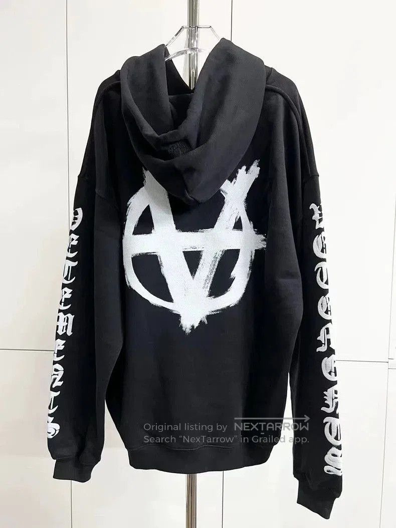 Vetements VETEMENTS 21FW Black Logo Oversized Hoodie. Size US S / EU 44-46 / 1 - 2 Thumbnail