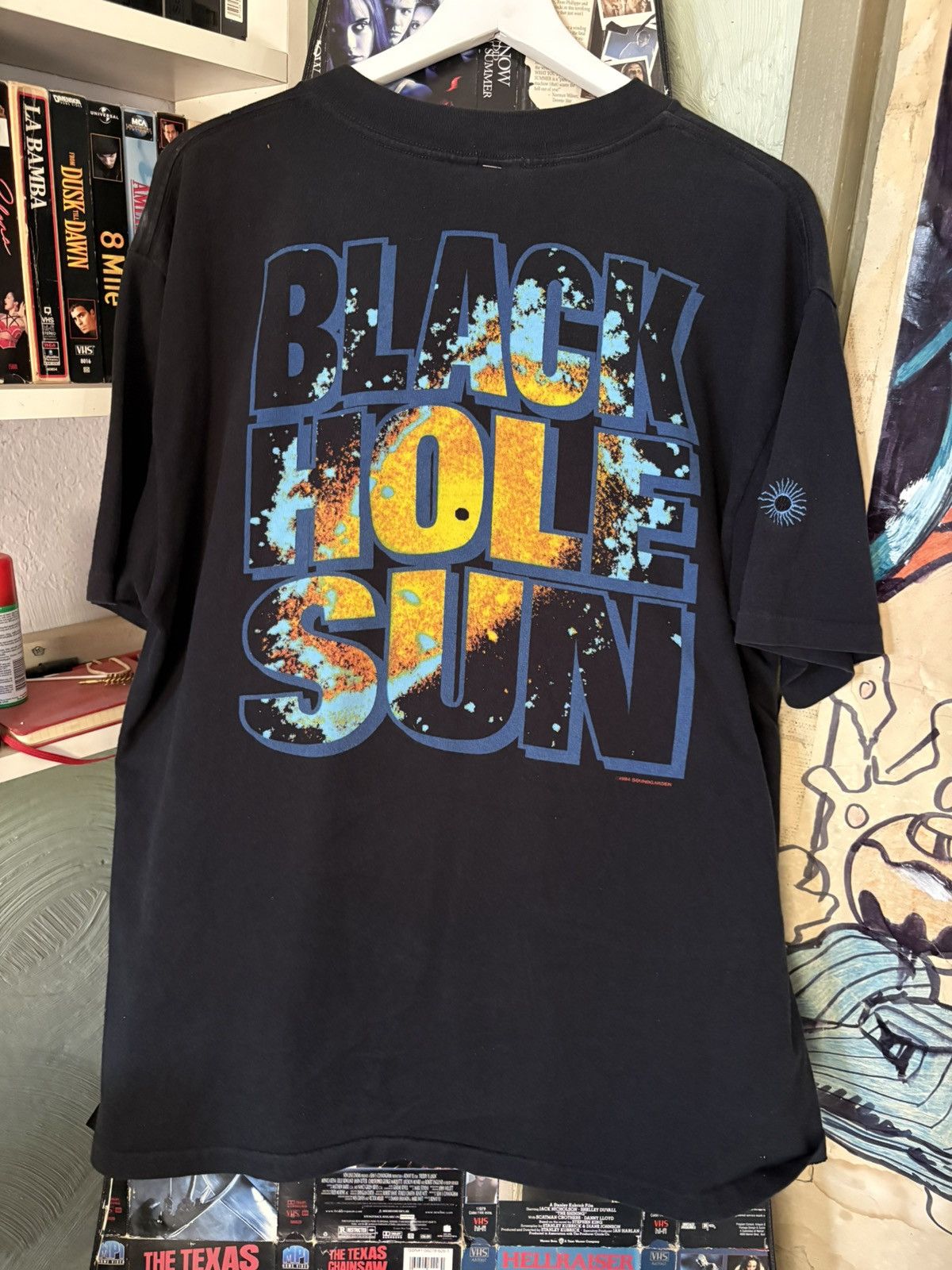 Vintage Vintage 1994 SoundGarden Black Hole Sun AOP XL Balzout Tag Size US XL / EU 56 / 4 - 5 Thumbnail