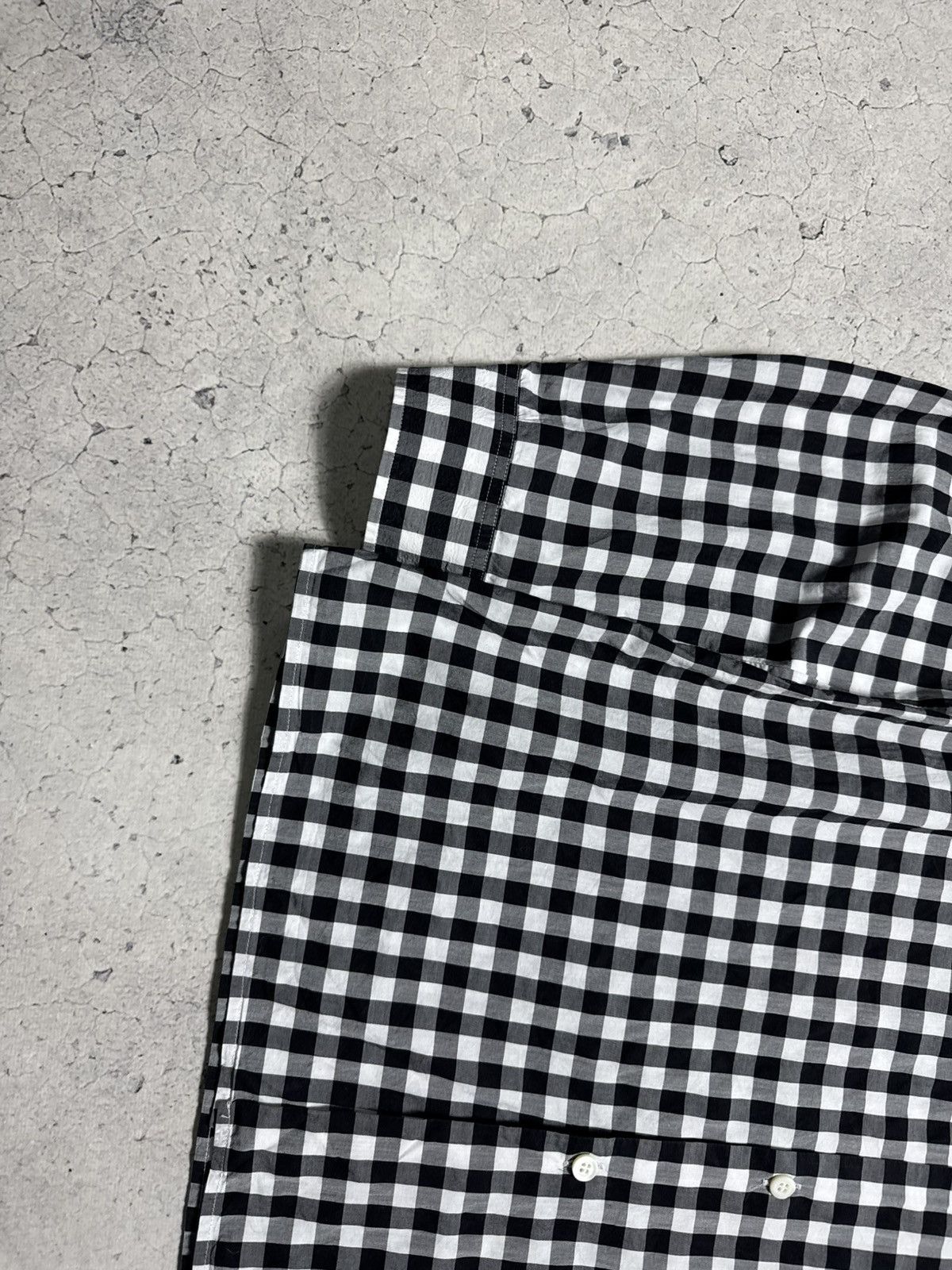 Prada Prada Checked Button Up Luxury Shirt Size US M / EU 48-50 / 2 - 3 Thumbnail