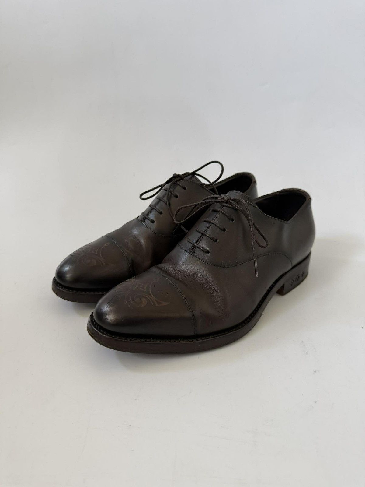 Louis Vuitton Louis Vuitton Monceau Flex Line Derby Brown Size US 5 / EU 37 - 1 Thumbnail