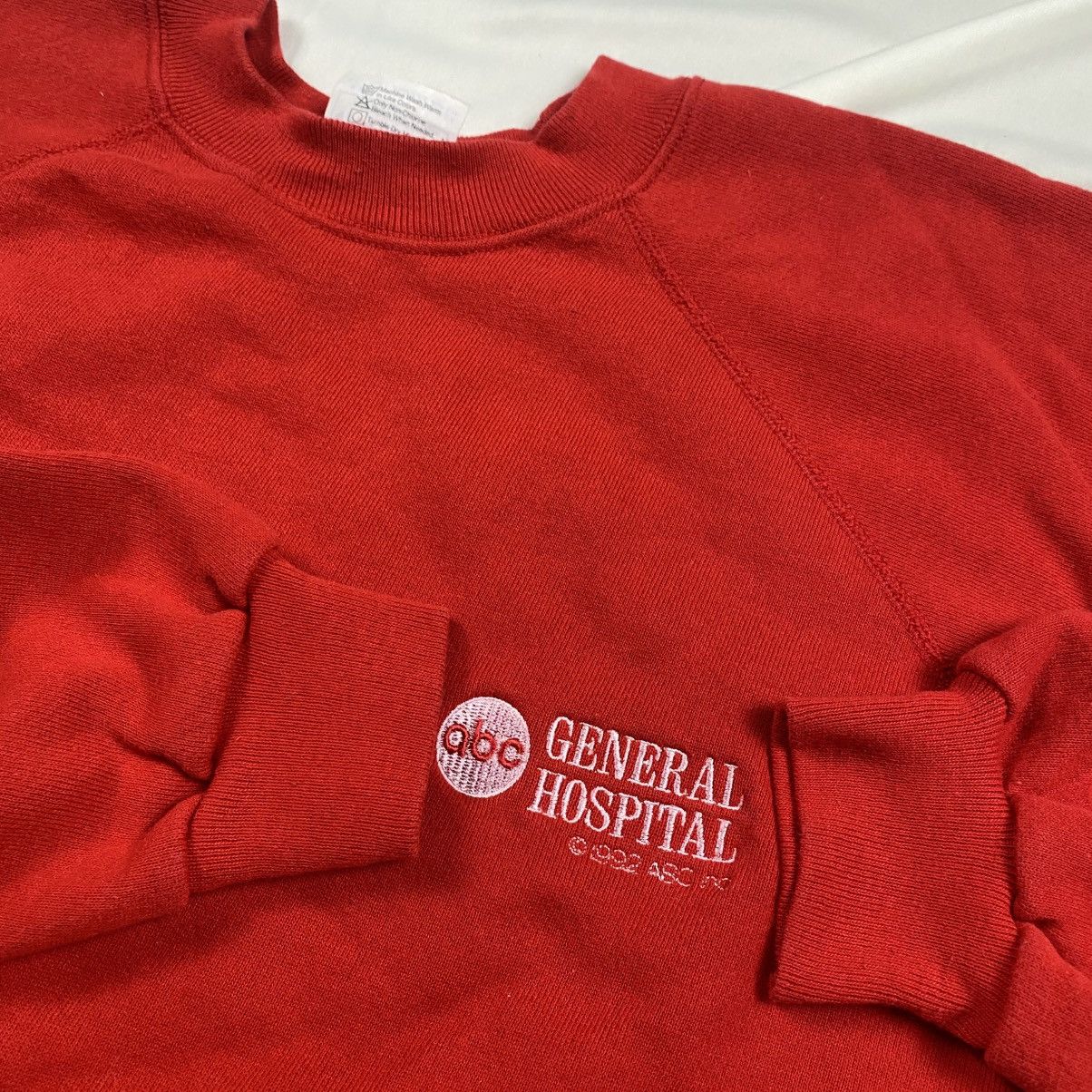 Hanes Vintage 90s 1992 ABC General Hospital Crewneck Size US XL / EU 56 / 4 - 1 Thumbnail