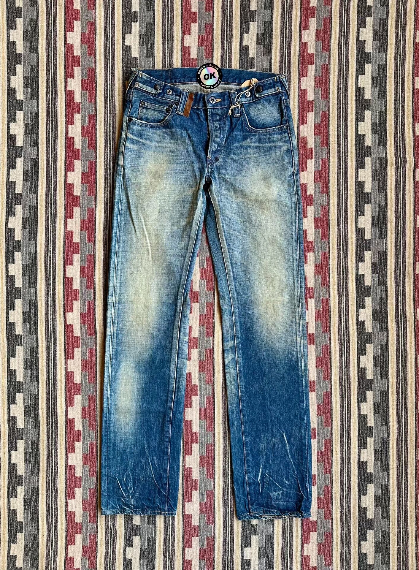 Prps vintage prps distressed denim jeans made in japan Size US 29 - 1 Thumbnail