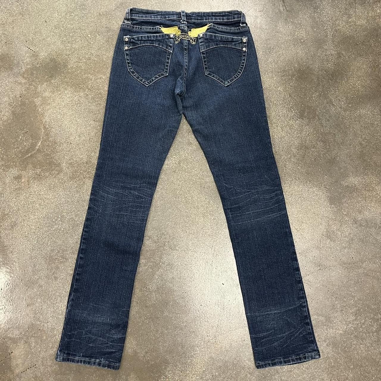 Other Kosiuko Embroidered Denim Jeans Low Rise Size 26" / US 2 / IT 38 - 1 Thumbnail