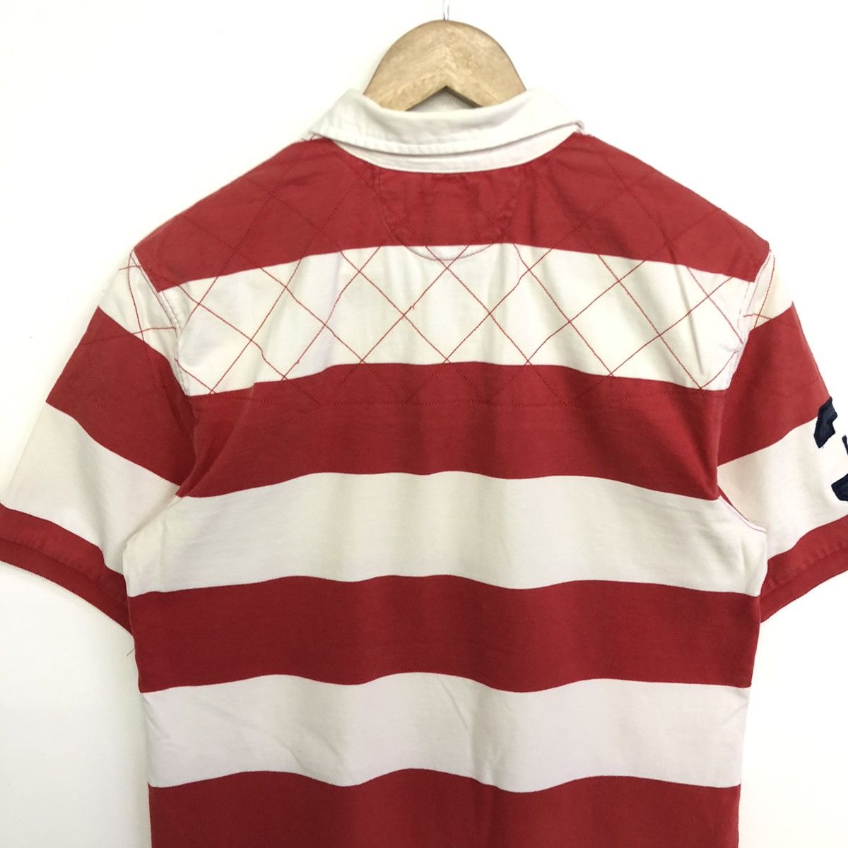 Polo Ralph Lauren Vintage Polo Ralph Lauren Rugby Stripe Shirt Size US XL / EU 56 / 4 - 8 Thumbnail