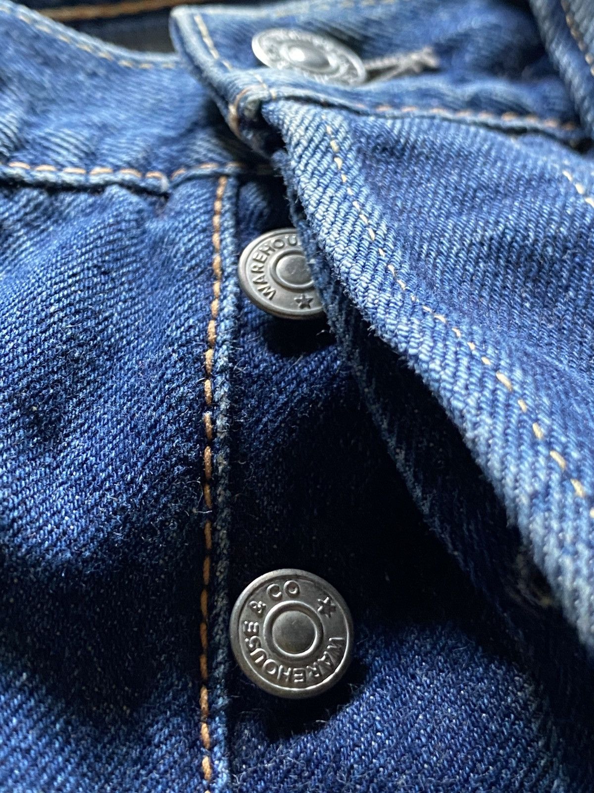 Warehouse & Co. WAREHOUSE COMPANY 10001xx SELVEDGE JEANS Size US 30 / EU 46 - 6 Thumbnail