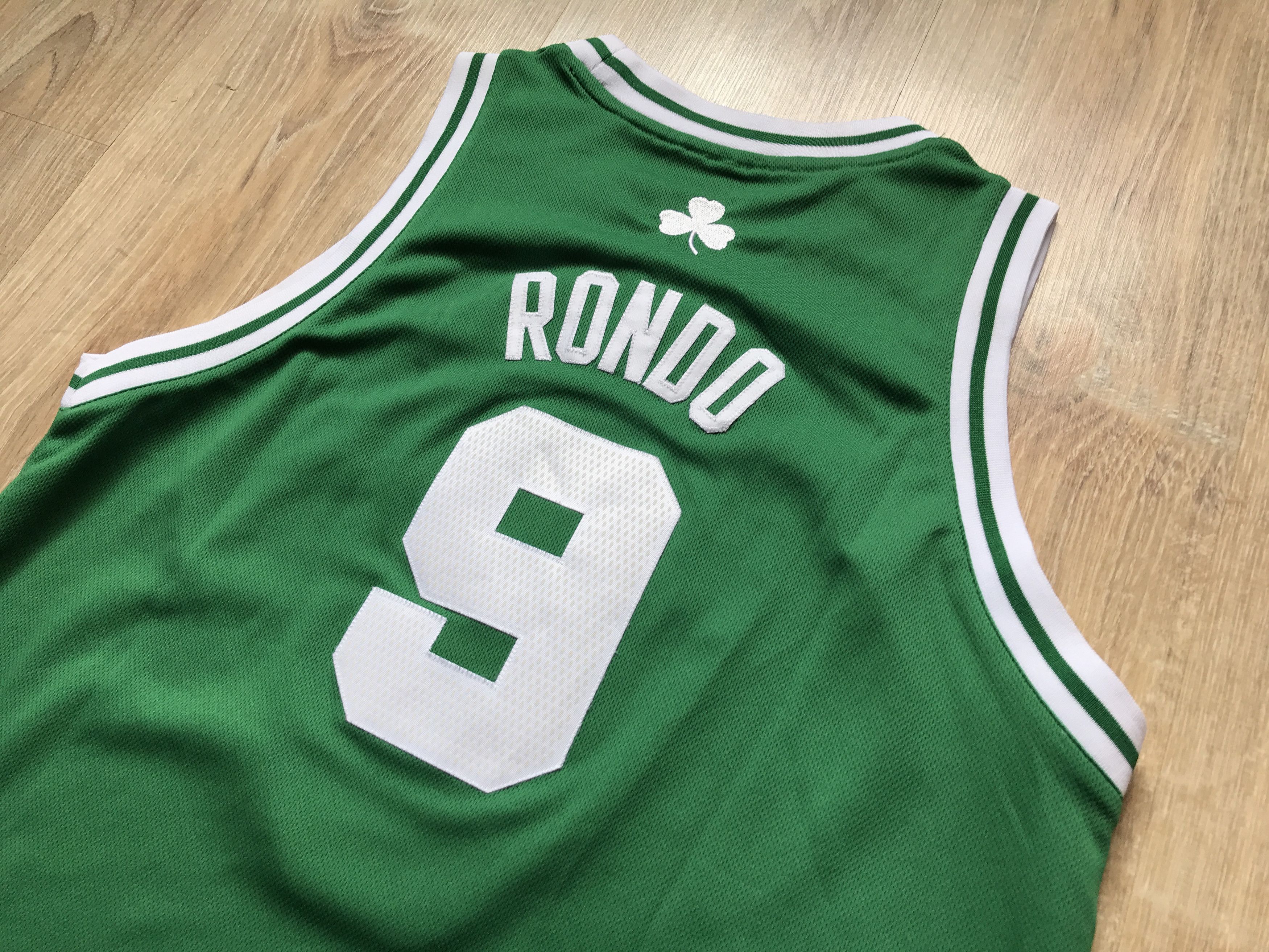 Adidas × NBA × Vintage Adidas Vintage Boston Celtics Rajon Rondon #9 Jersey Size US L / EU 52-54 / 3 - 5 Thumbnail