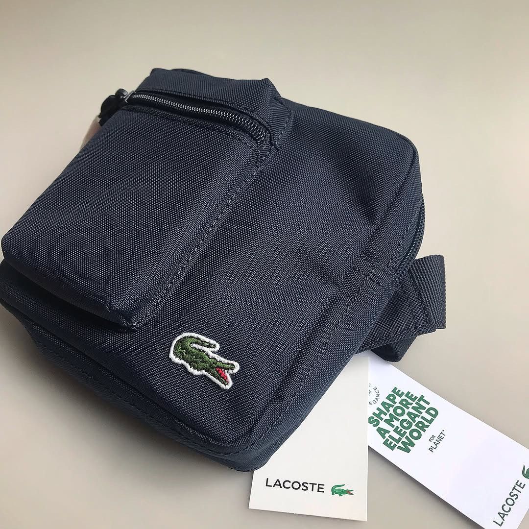 Lacoste Lacoste Mens Blue Shoulder Blue Mini Bag pouch Bnwt Brand Size ONE SIZE - 14 Thumbnail