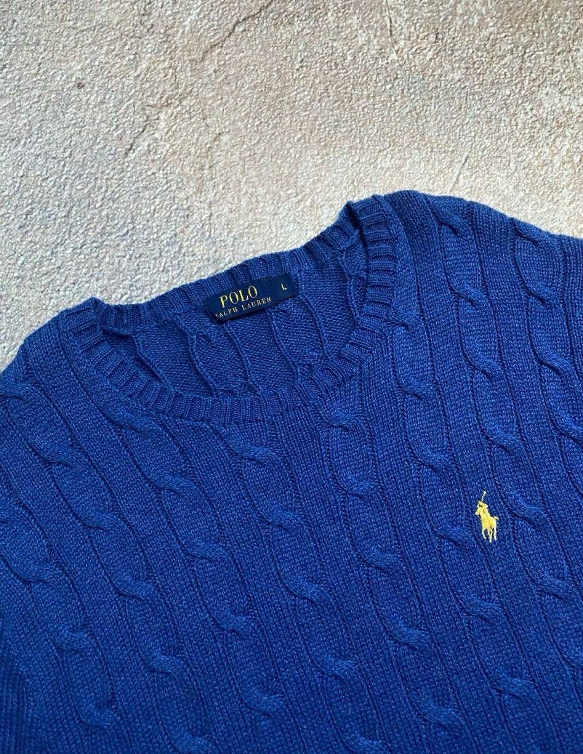 Polo Ralph Lauren × Ralph Lauren Vintage Ralph lauren knit sweater Size US XL / EU 56 / 4 - 4 Thumbnail