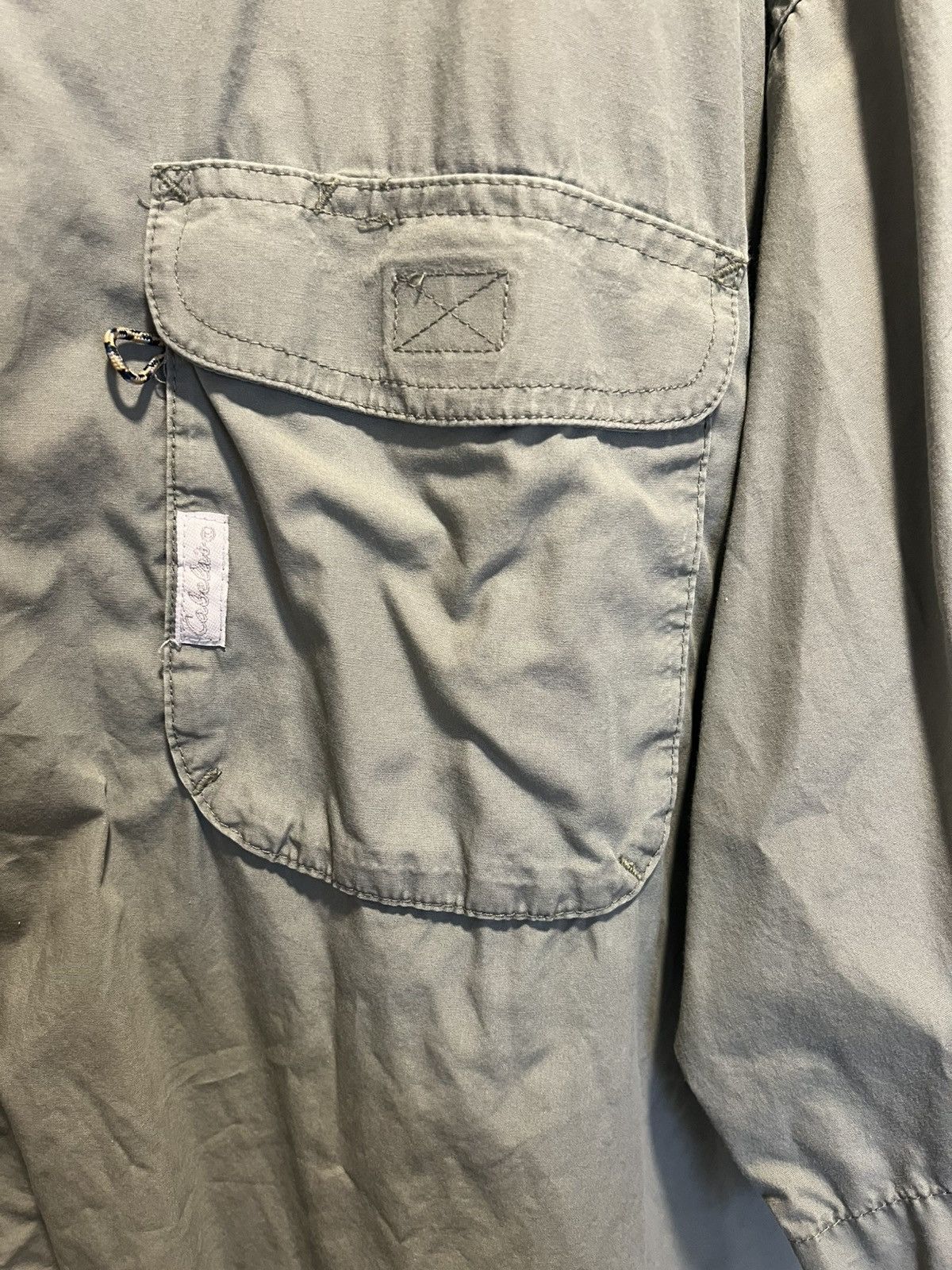Cabelas Cabela’s Fishing Shirt Gray 3XL Tall Size US XXL / EU 58 / 5 - 3 Thumbnail