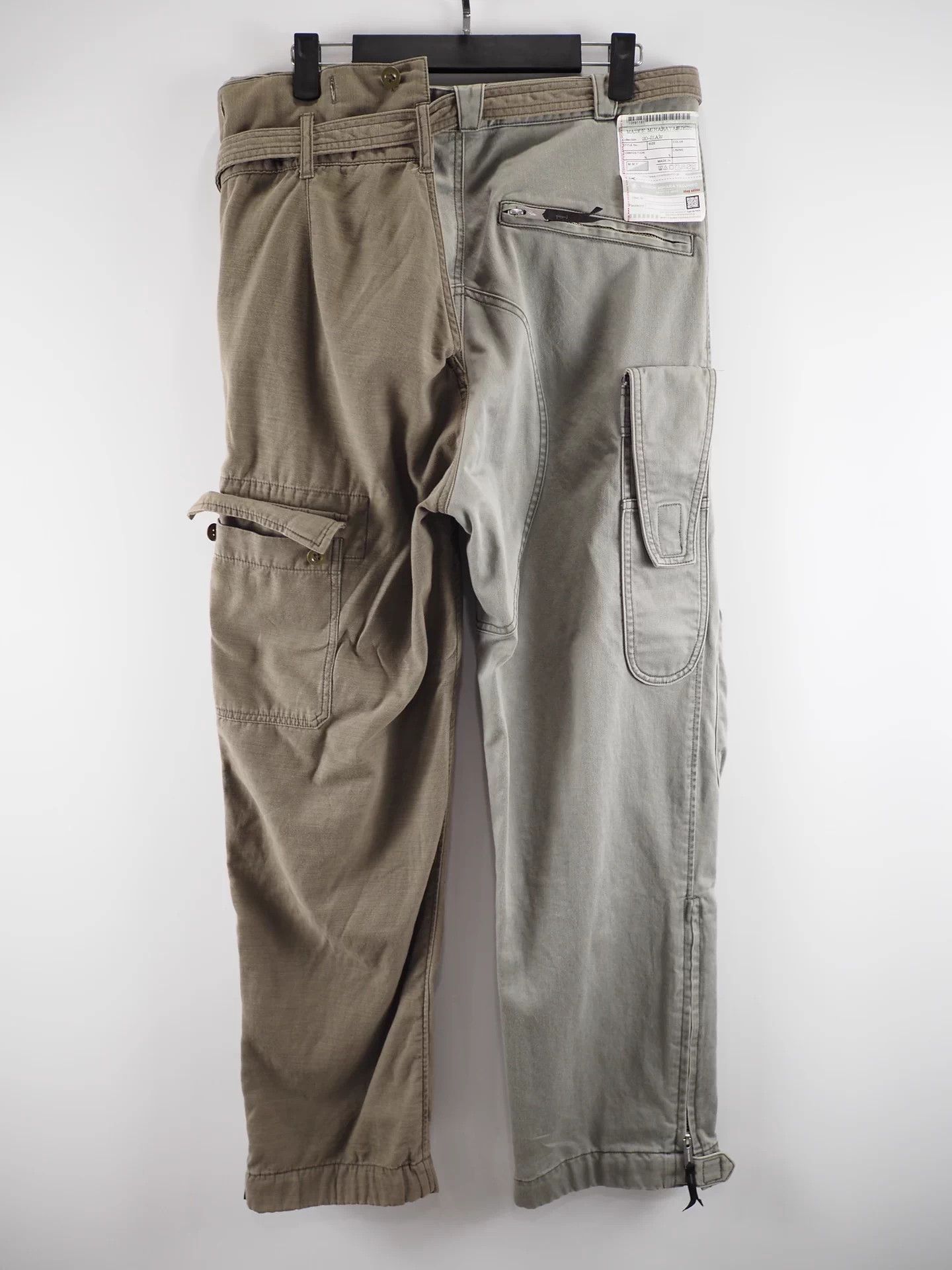 Other FW20 Runway Style MMY Colorblock Multi-Pocket Overalls Size US 28 / EU 44 - 2 Thumbnail